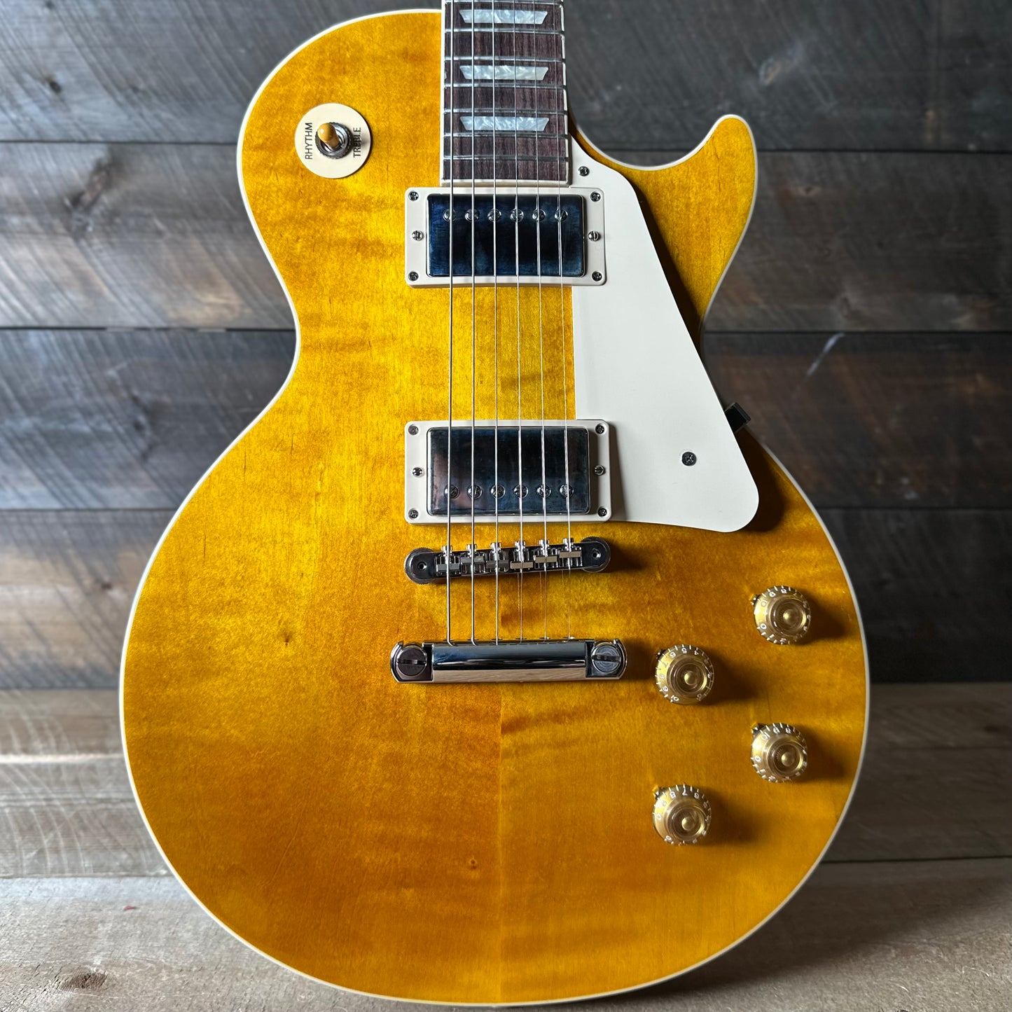 Gibson Les Paul Standard 50's Plain Top - Honey Amber 230750097