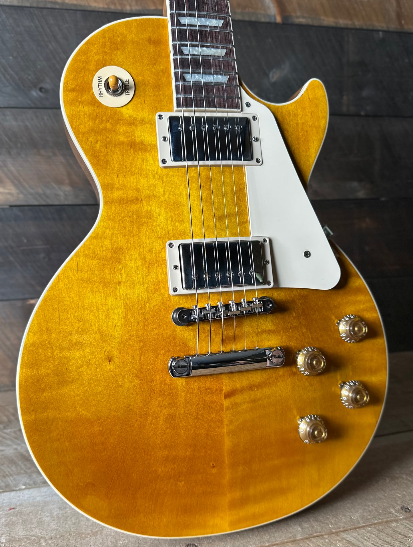 Gibson Les Paul Standard 50's Plain Top - Honey Amber 230750097