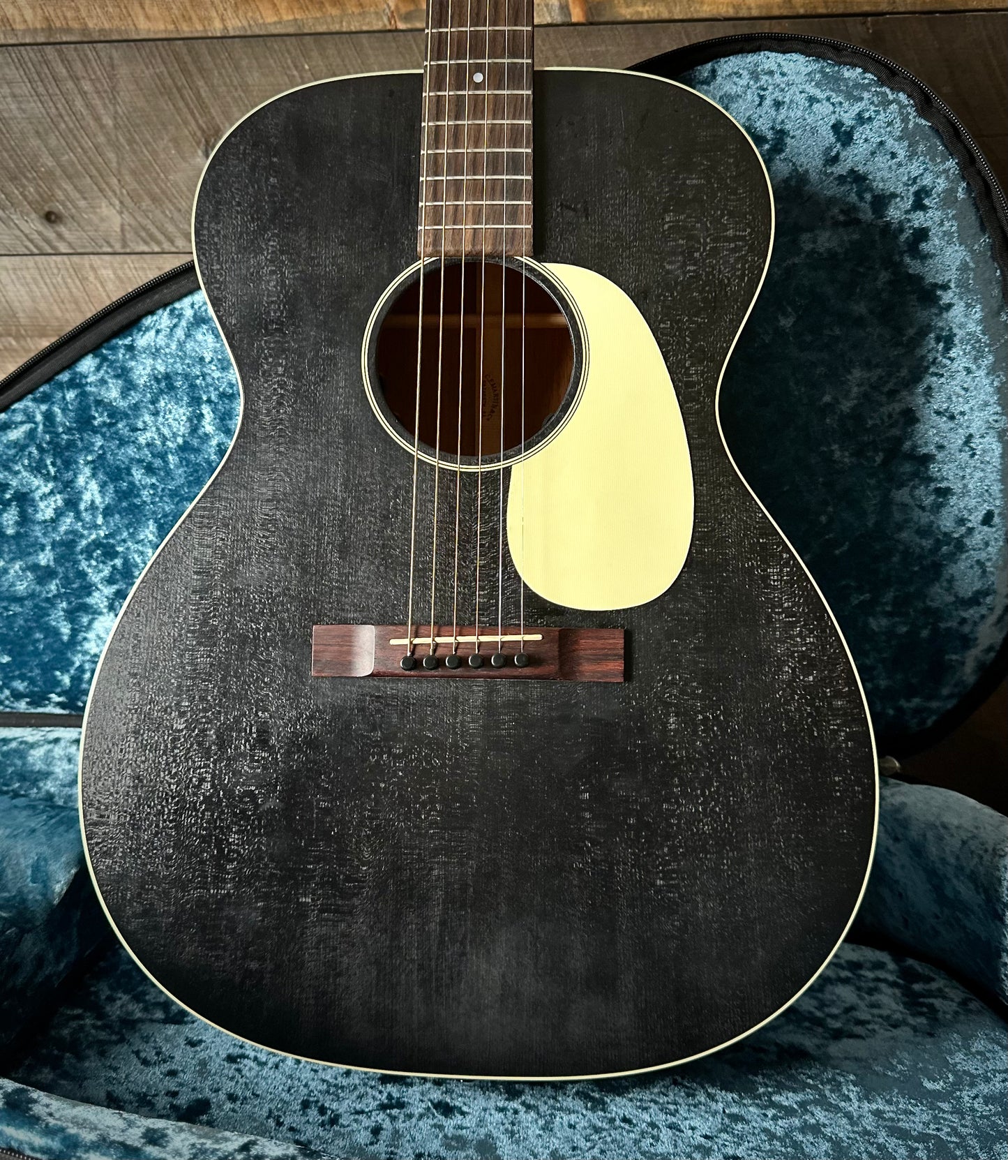 Used Martin 000-17E Acoustic Electric Guitar - Black Smoke