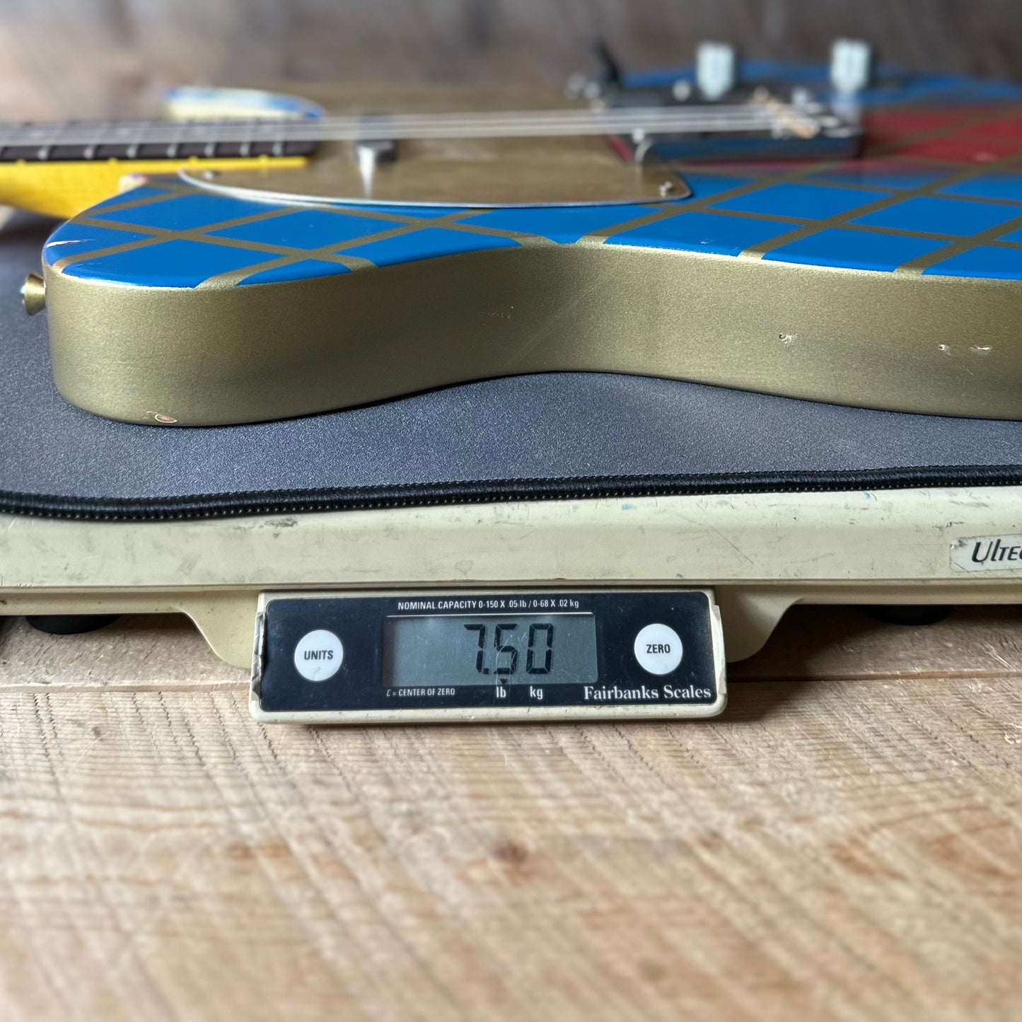 Nash T-63 Alder Body Light Aged - Rare Art Series Harlequin #4 NG-6310