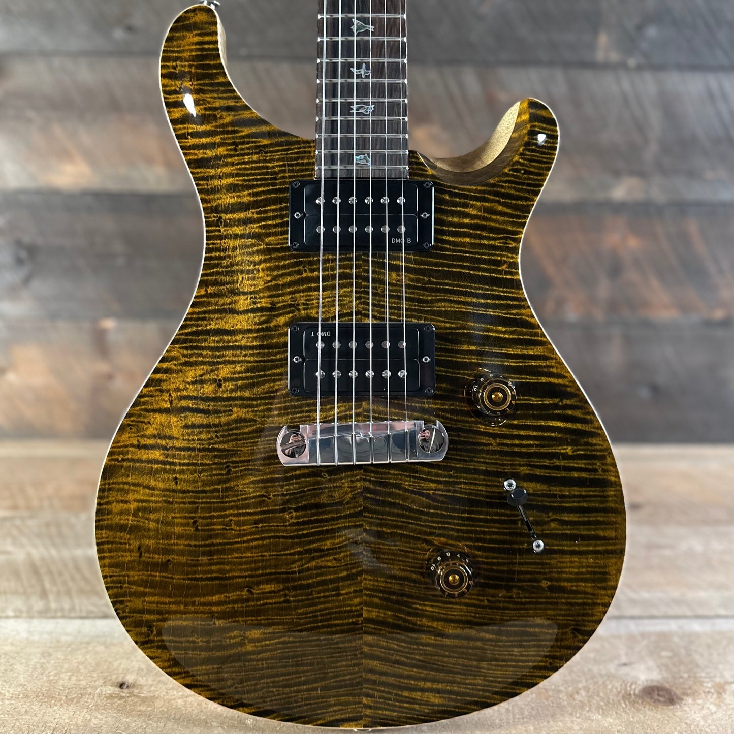 PRS Wood Library Custom 24 Stoptail Limited Edition - Tiger Eye (Natural Back) 430491