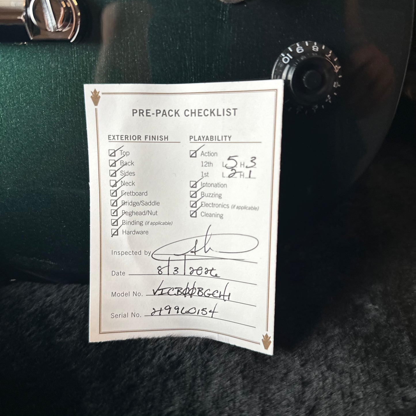 Gibson Victory Baritone - British Racing Green 219960154