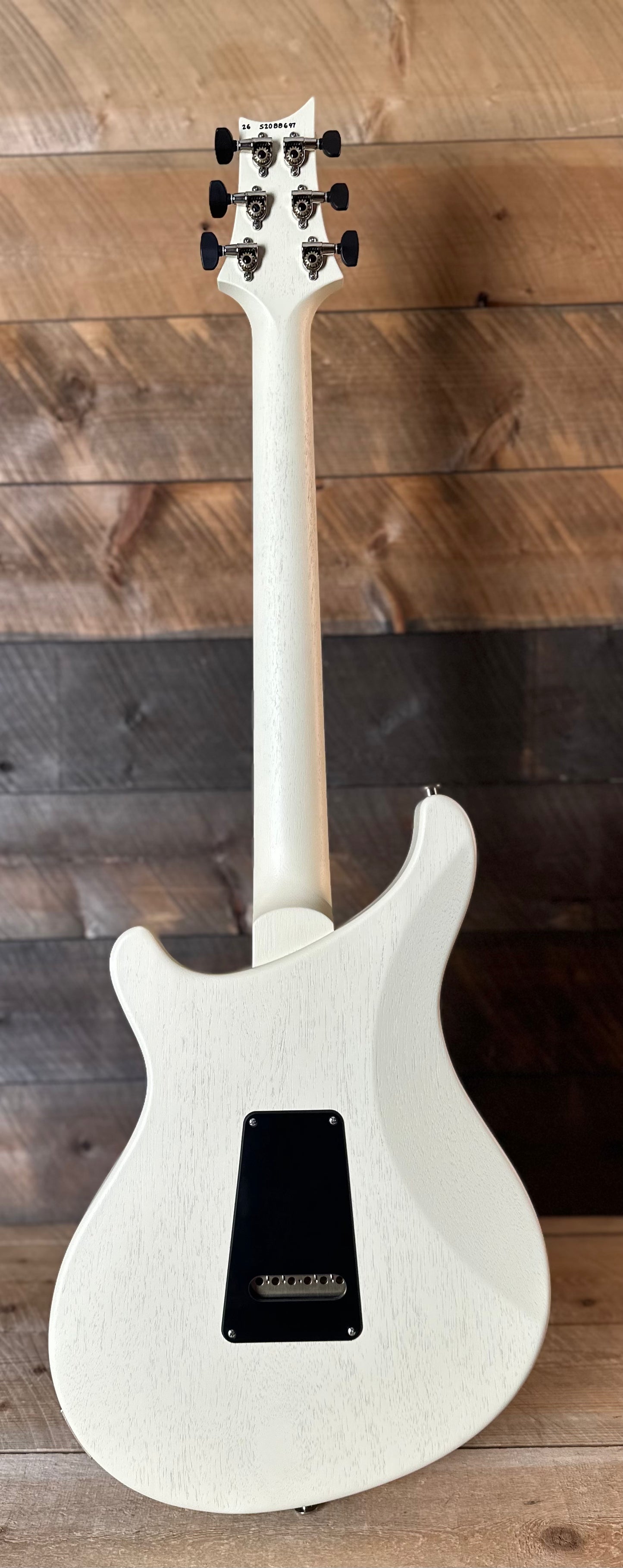 PRS S2 Vela Semi-Hollow HHT Quimper Edition – Antique White Satin Nitro USA Electric Guitar S2088697