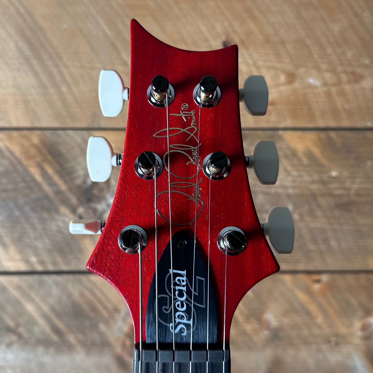 PRS S2 Wood Library Special Semi-Hollow Quilted Top - Satin Faded Grey Black Cherry Burst S2085241