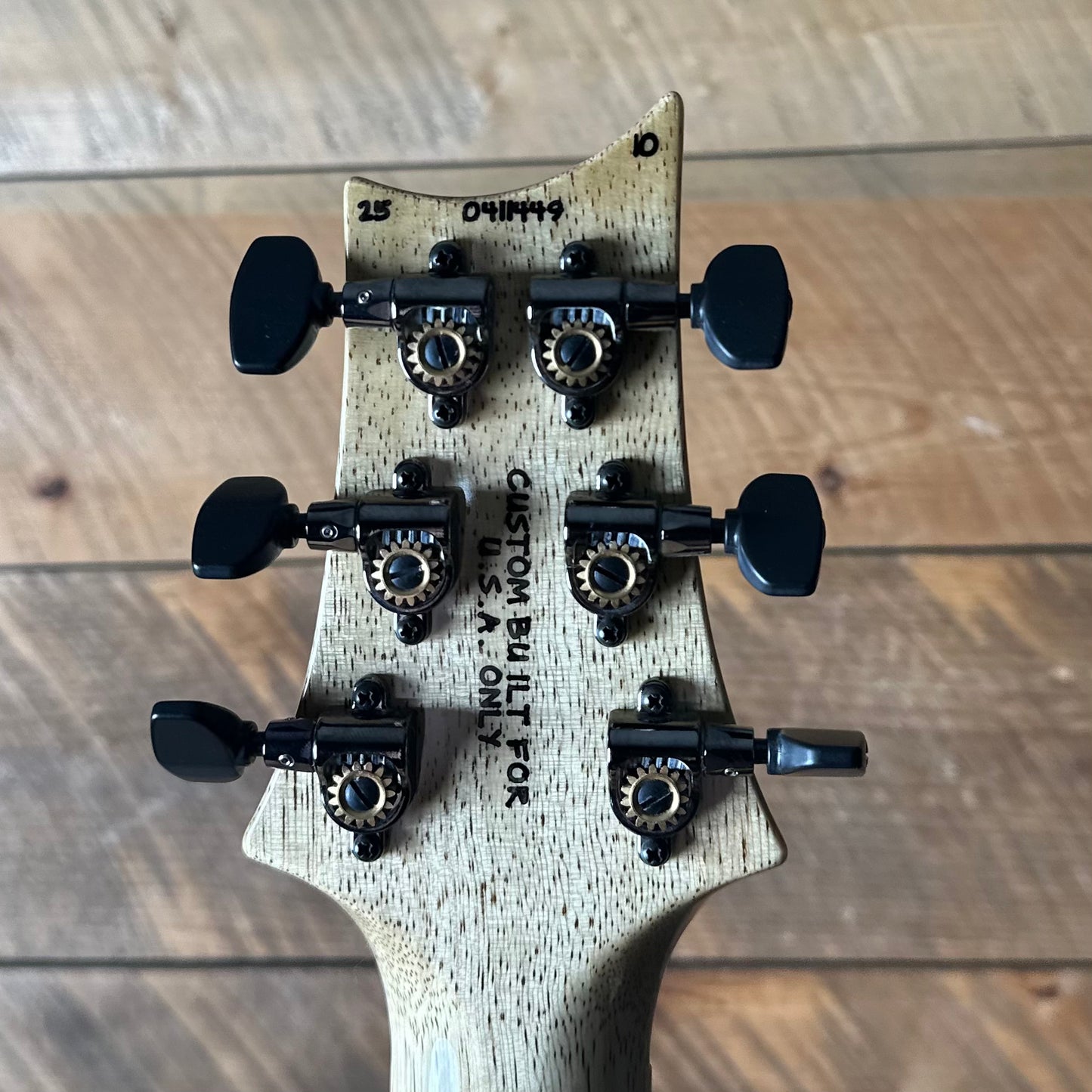 PRS Wood Library Custom 24 Quilt Top Brazilian Rosewood Fretboard! - Copperhead 411449