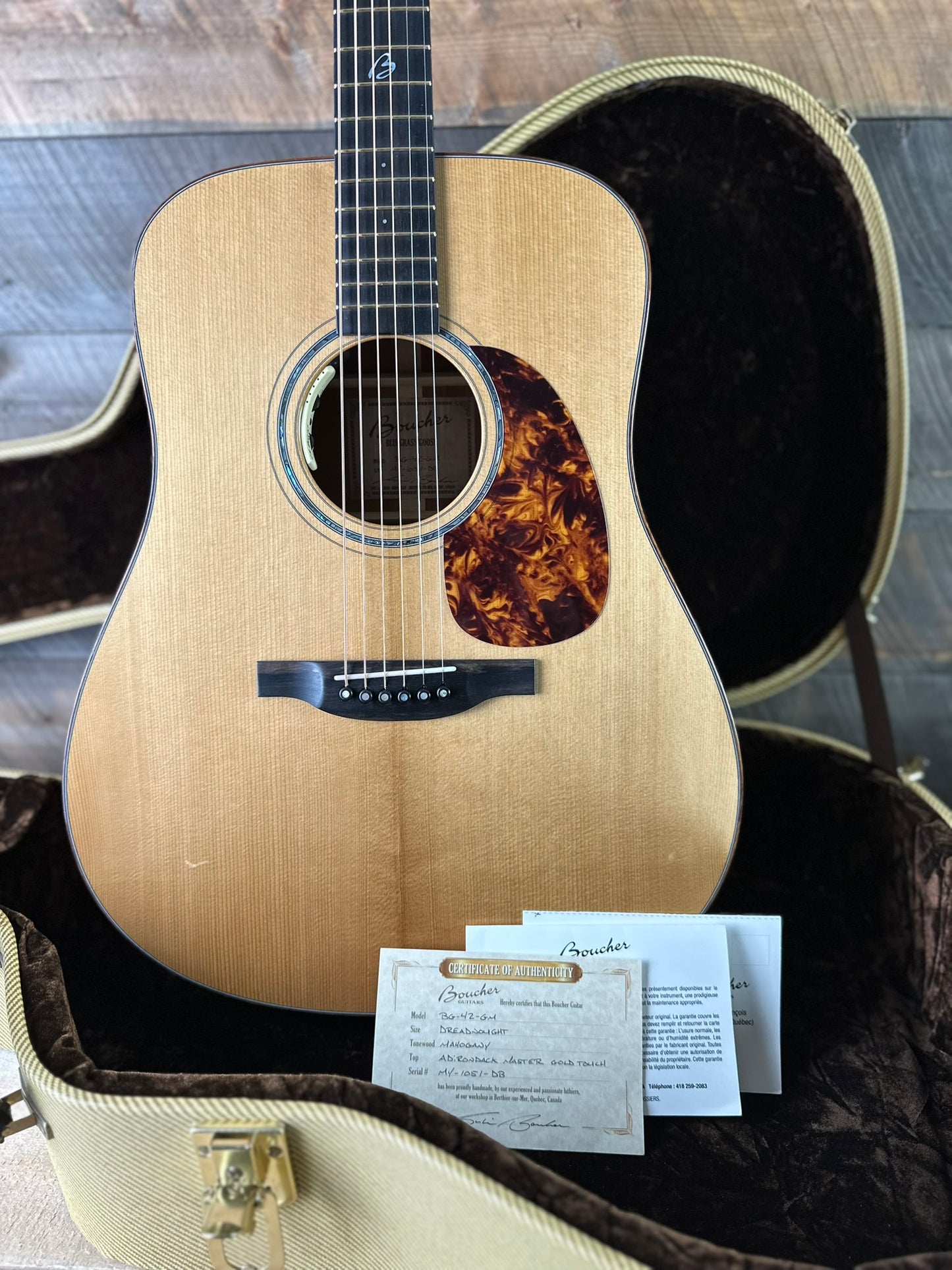 Used Boucher Bluegrass Goose BG-42-GM Dreadnaught Acoustic