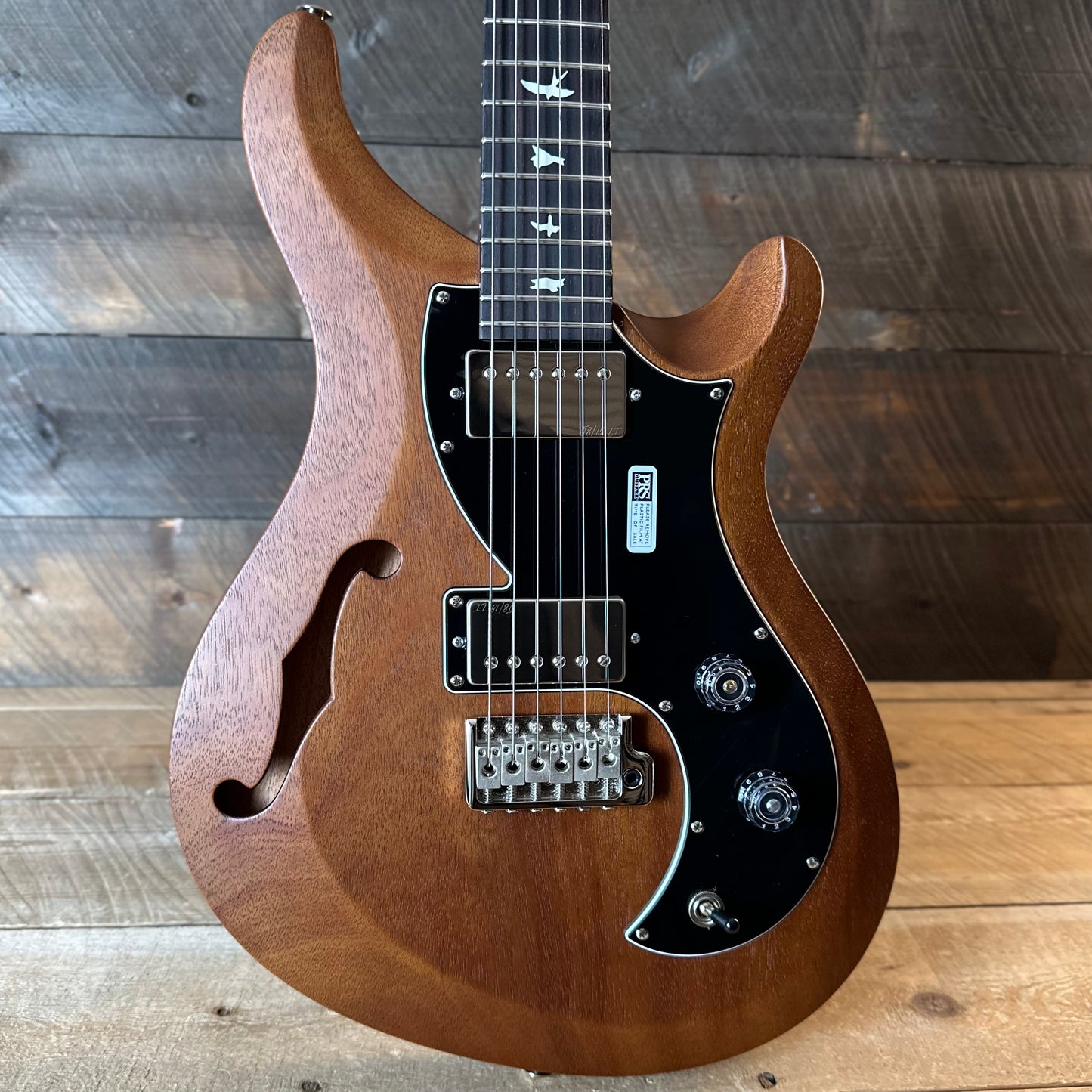 PRS S2 Vela Semi-Hollow HHT Quimper Edition – Walnut Satin Nitro USA Electric Guitar S2089047