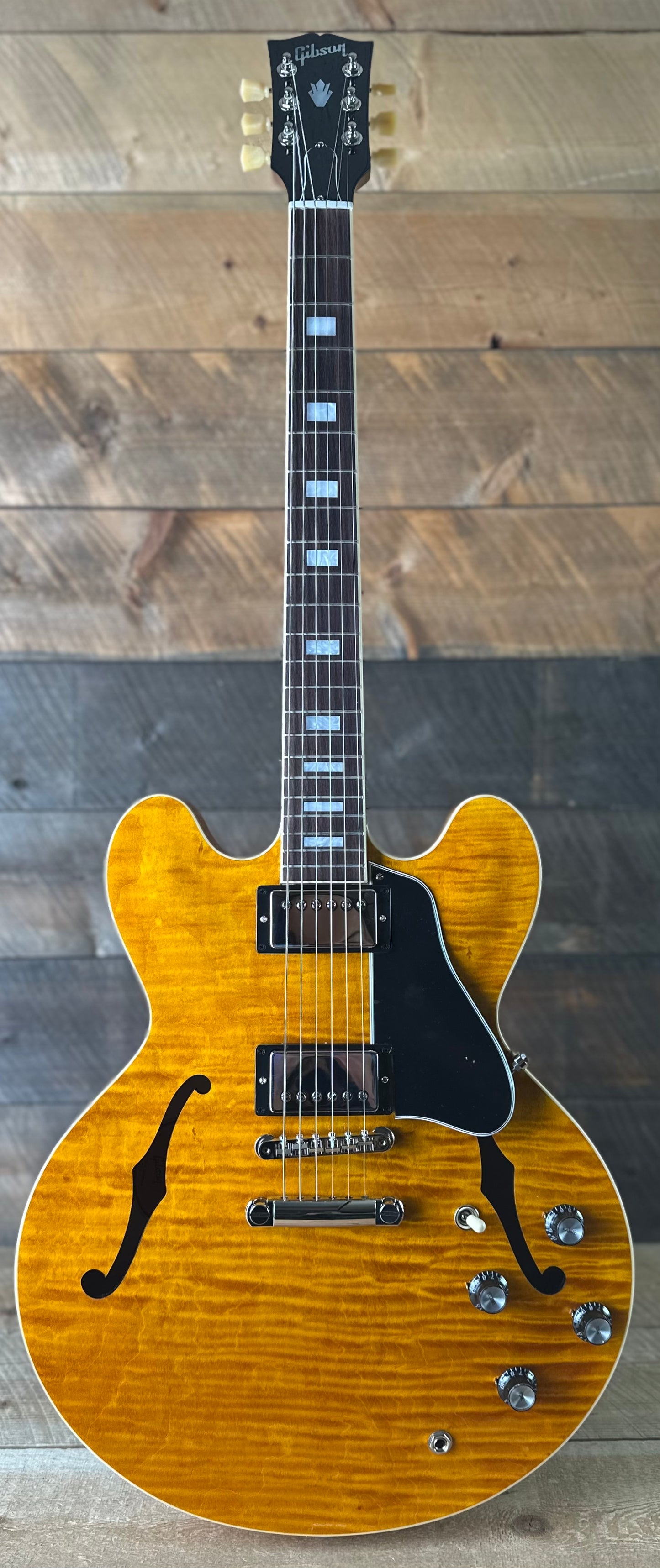 Gibson ES-335 Figured Top Semi Hollow- Honey Amber 211460342