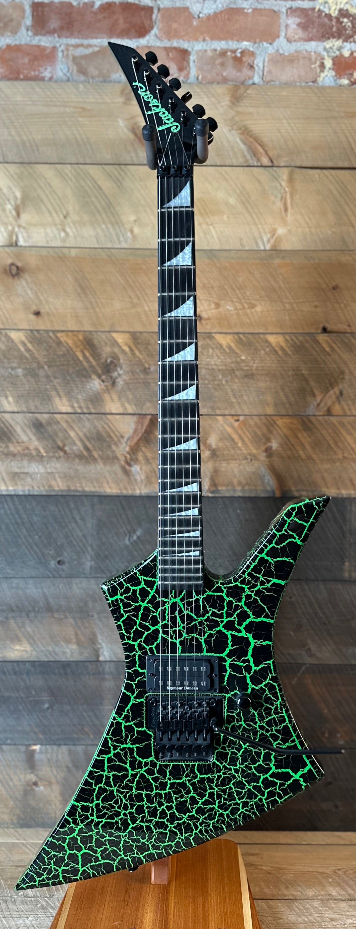 Used Jackson Pro Series Brandon Ellis Signature Kelly - Green Crackle