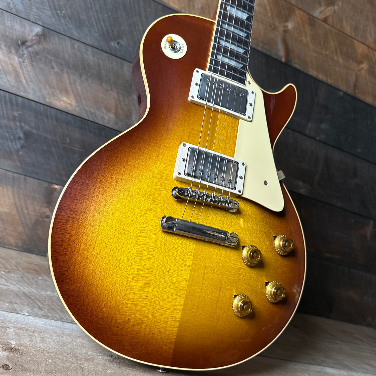 Gibson Custom Shop 1958 Les Paul Standard Reissue VOS - Iced Tea Burst 85802