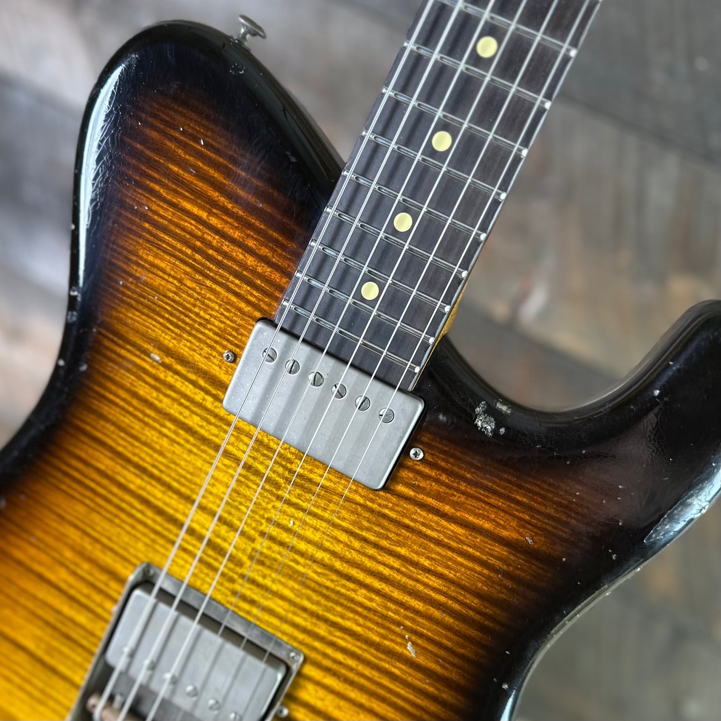 Tausch Guitars 665 Raw - Antique Burst 122506