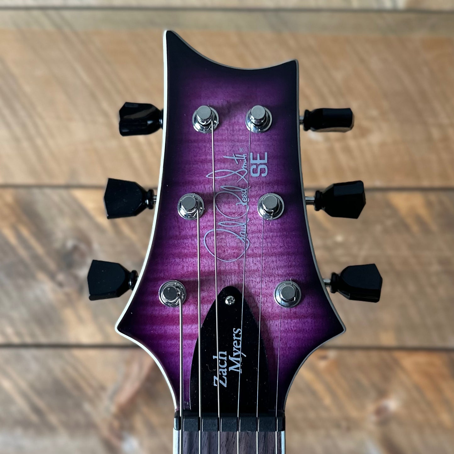 PRS SE Zach Myers 594 Semi-hollow Electric Guitar - Elderberry Burst 70953 7.00 LBS!