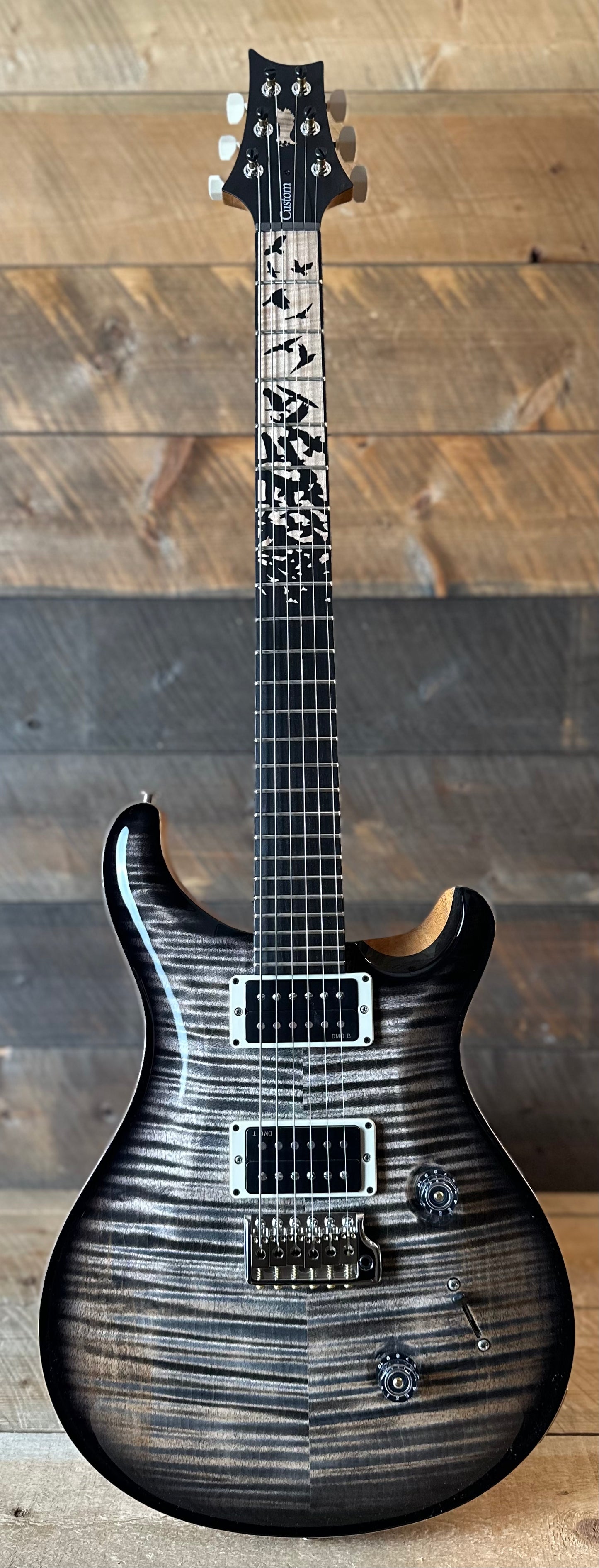 PRS Custom 24 "Birds of a Feather" Limited Edition - Charcoal Microburst 430574