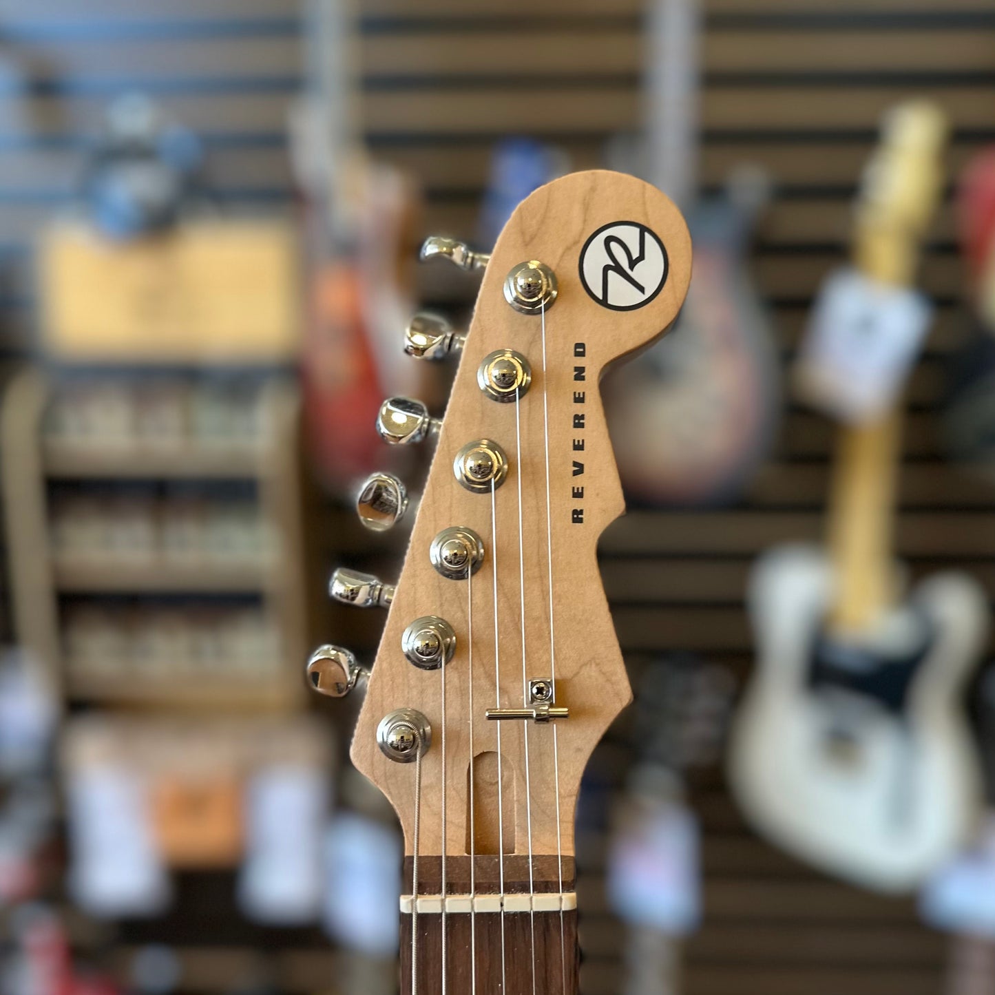 Reverend Bolt-On Series Crosscut - Midnight Black