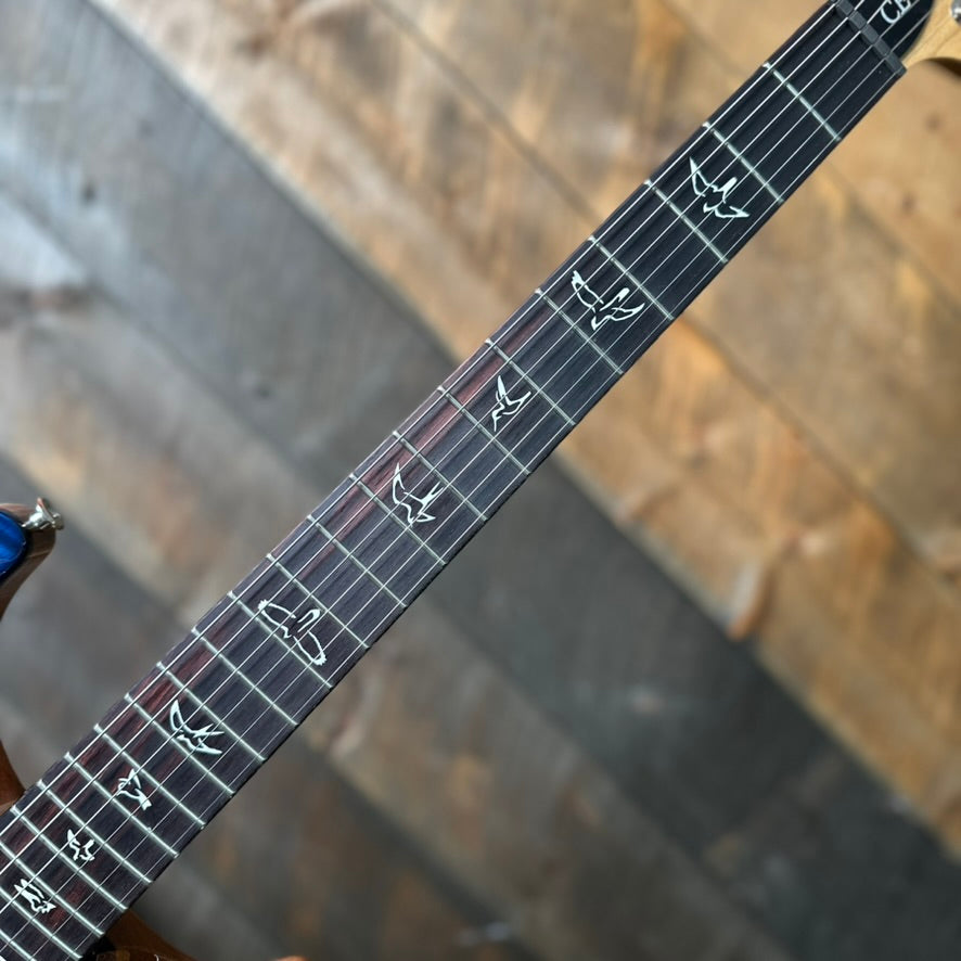 PRS CE 22 Limited Color!! - Faded Whale Blue w/ Blue Smokeburst, Natural Back 413845
