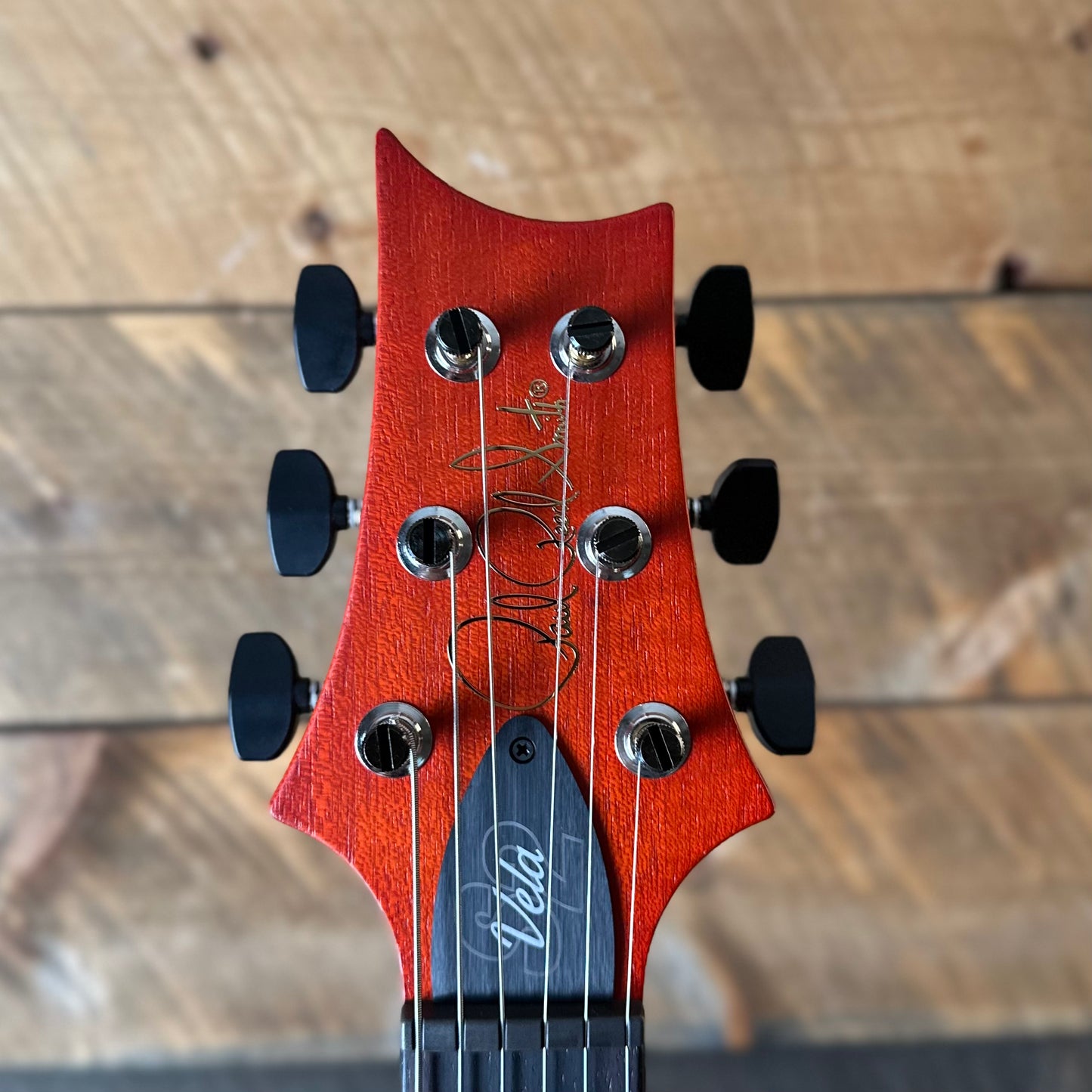 PRS S2 Vela Semi-Hollow HHT Quimper Edition – McCarty Sunburst Satin Nitro USA Electric Guitar S2089045
