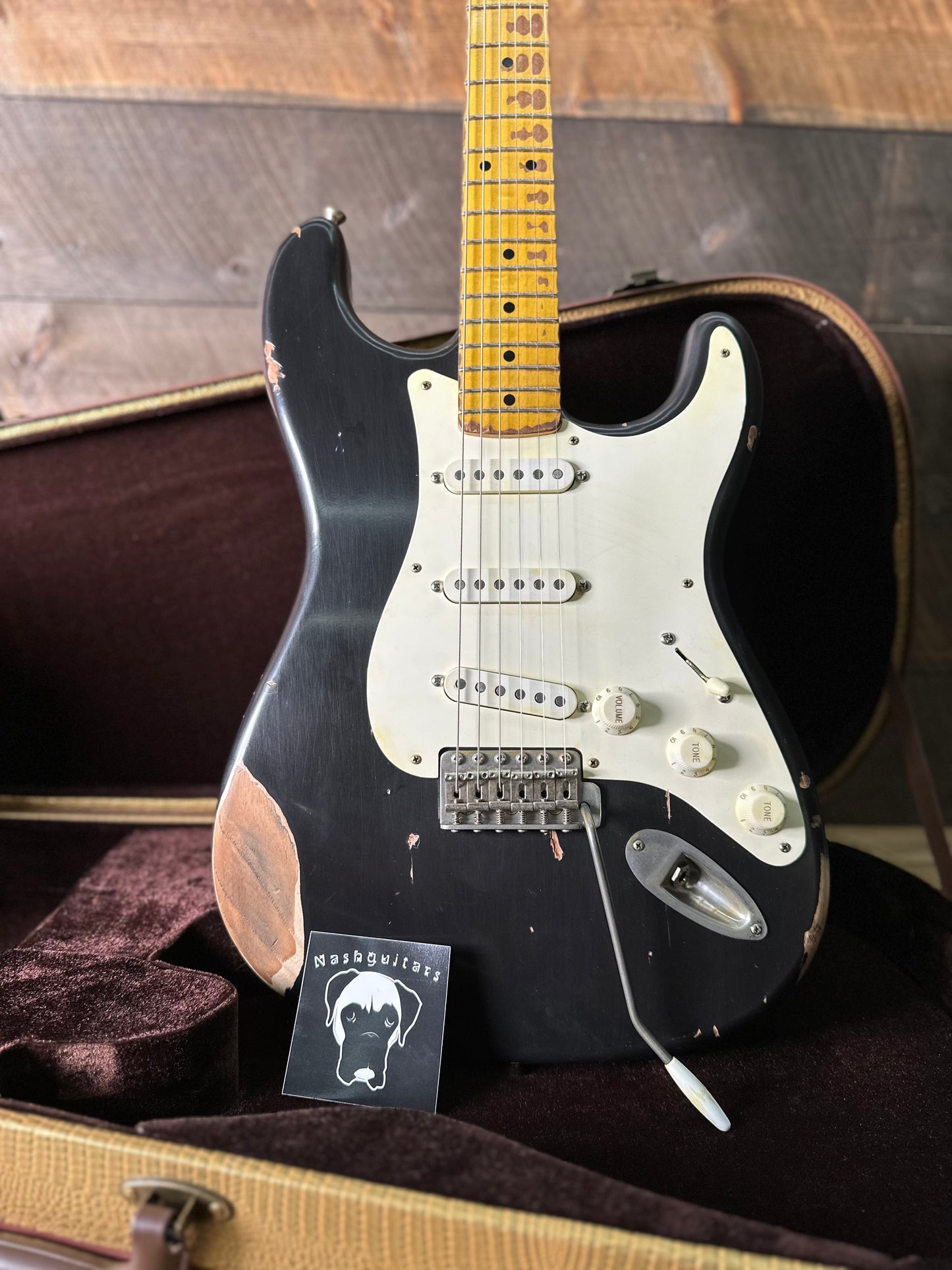 Nash S-57 Ash Body Heavy Aged - Black NG-6144