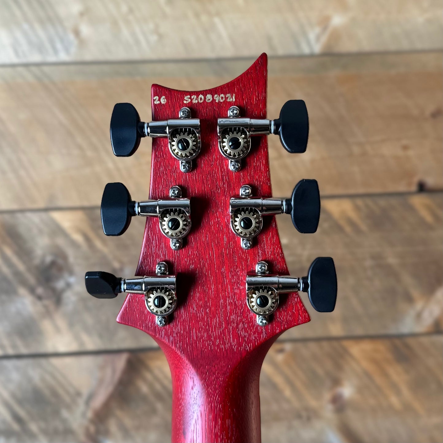 PRS S2 Vela Semi-Hollow HHT Quimper Edition – Vintage Cherry Satin Nitro USA Electric Guitar S2089021