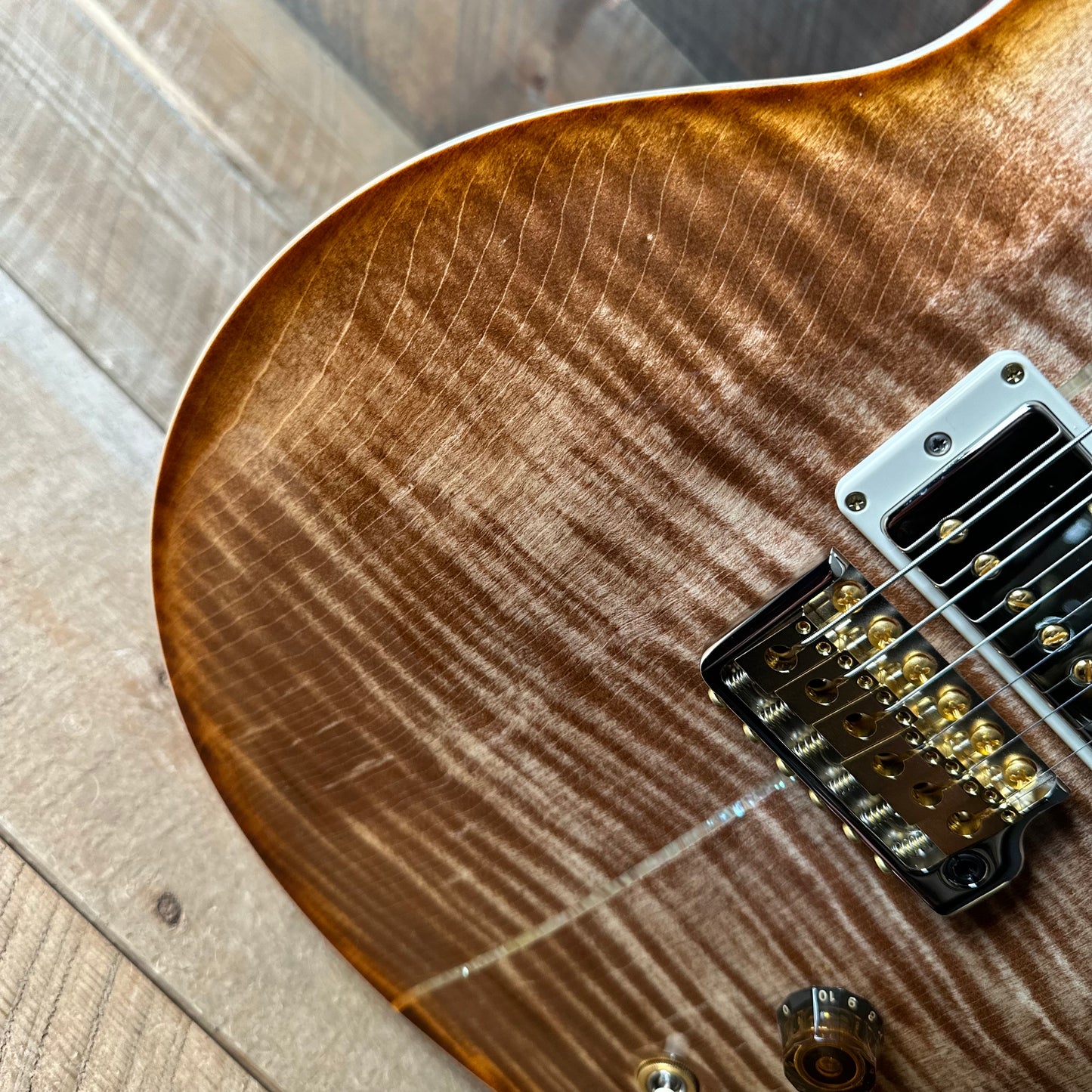 PRS Wood Library Santana Retro Korina Back & Neck, Ziricote FB!! - Autumn Sky 418562