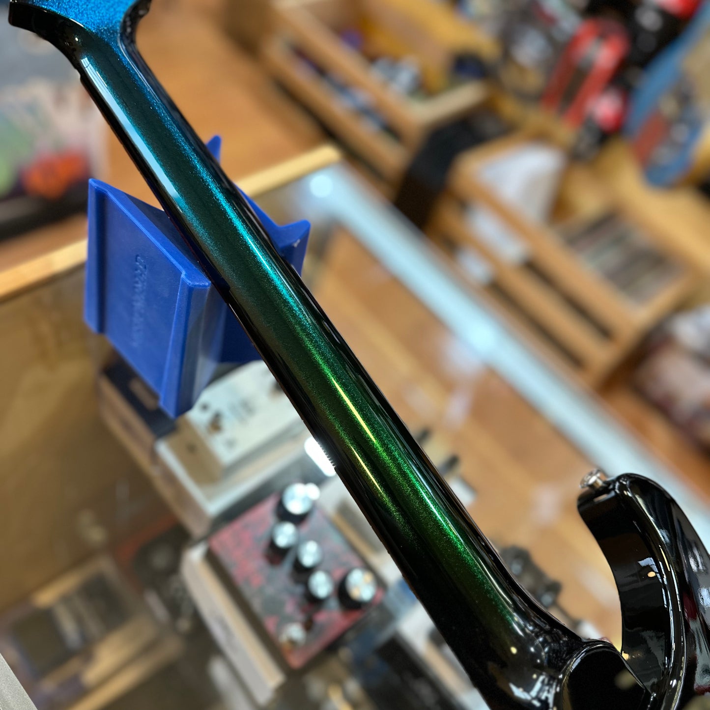 PRS Modern Eagle V Custom Color - Rare One Of A Kind!! Celestial Green Blue Sparkle 416140