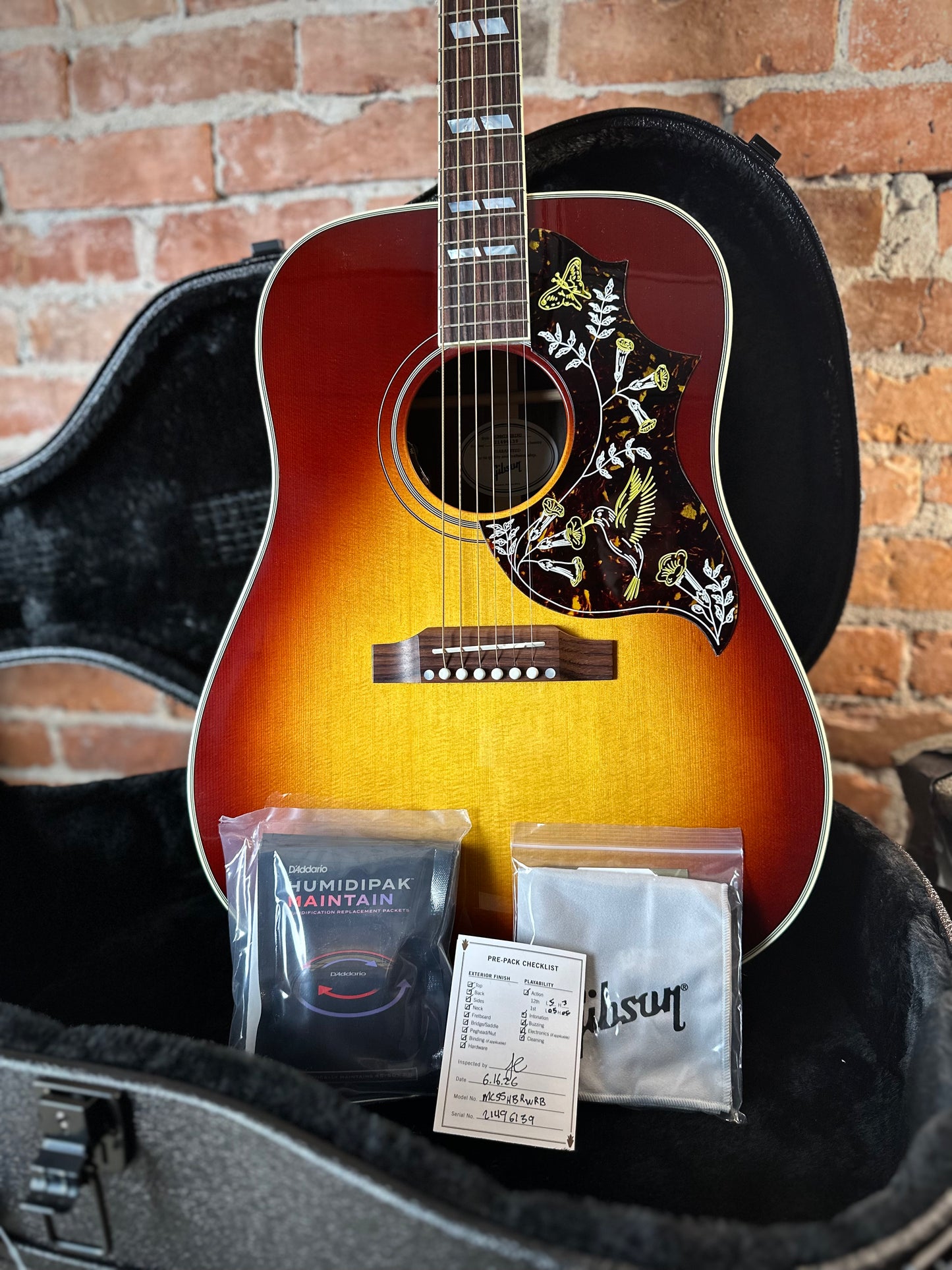 Gibson Hummingbird Standard Rosewood - Rosewood Burst 21496139