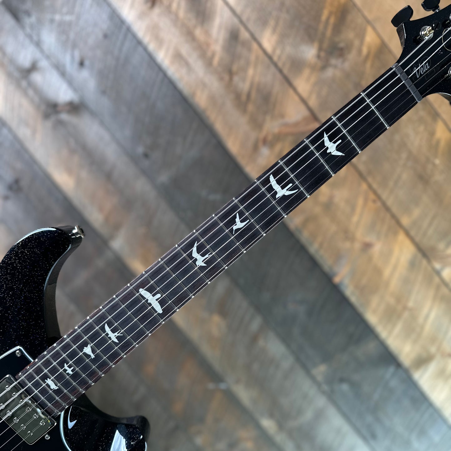 PRS S2 Vela HHT - Black Rainbow Holoflake S2087679