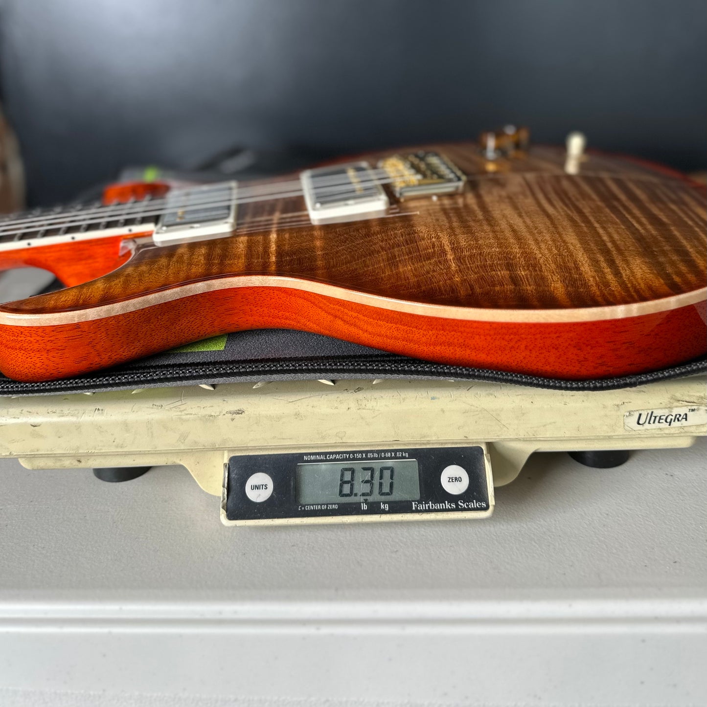 PRS Wood Library Santana Retro Korina Back & Neck, Ziricote FB!! - Autumn Sky 418558