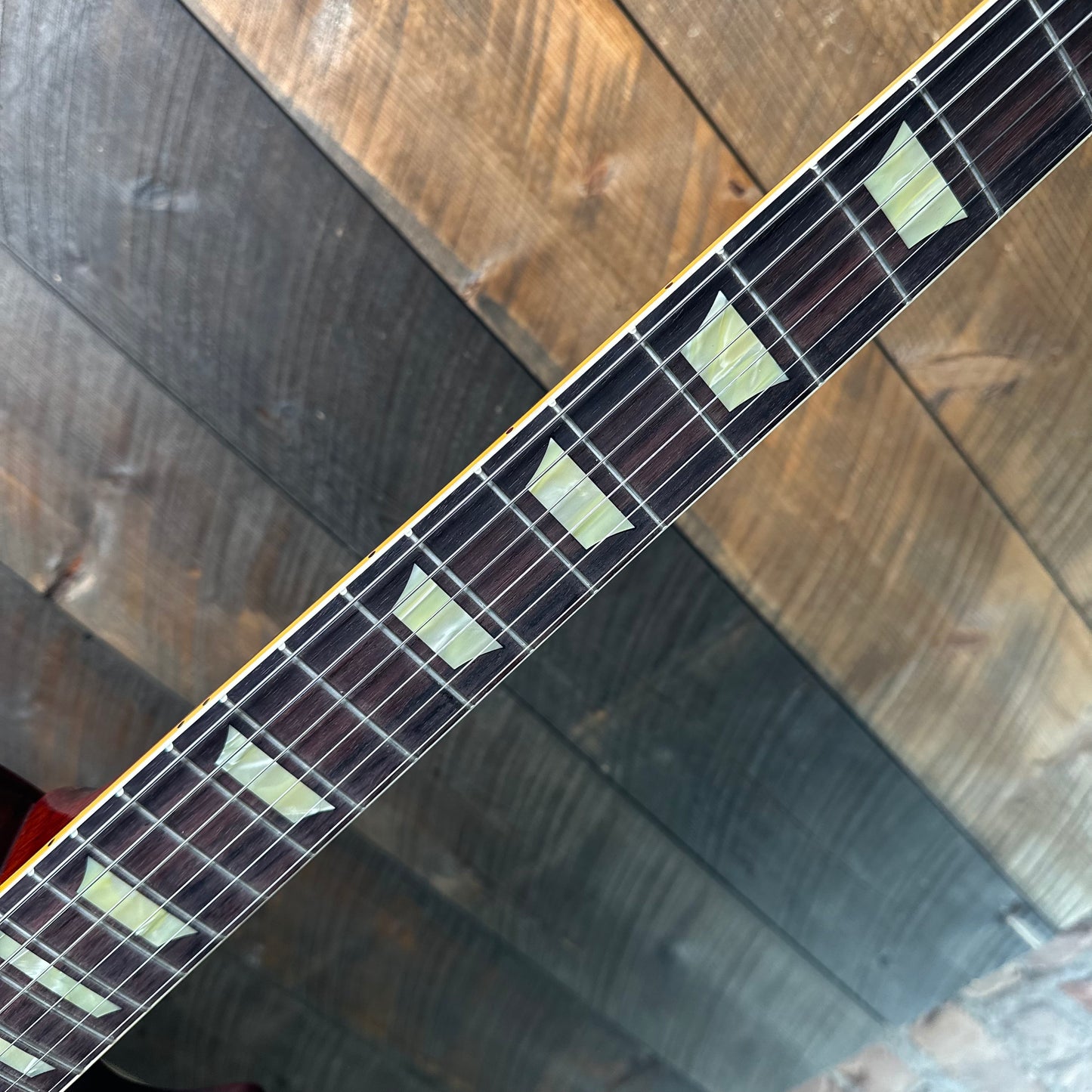Gibson Custom 1958 Les Paul Standard Reissue, Ultra Light Aged 8.00 LBS!  - Bourbon Burst 86257
