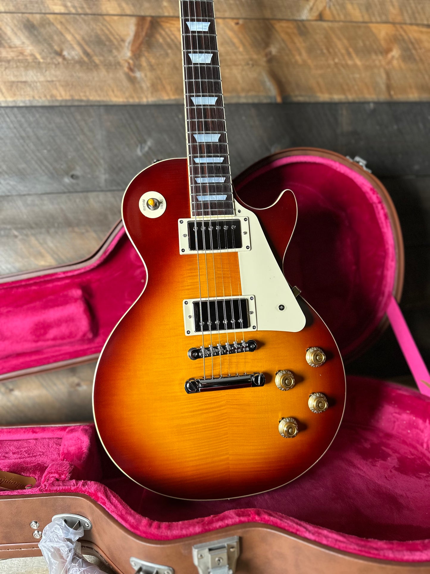 Epiphone Inspired By Gibson 1959 Les Paul Standard - Deep Cherry Sunburst  24121523050