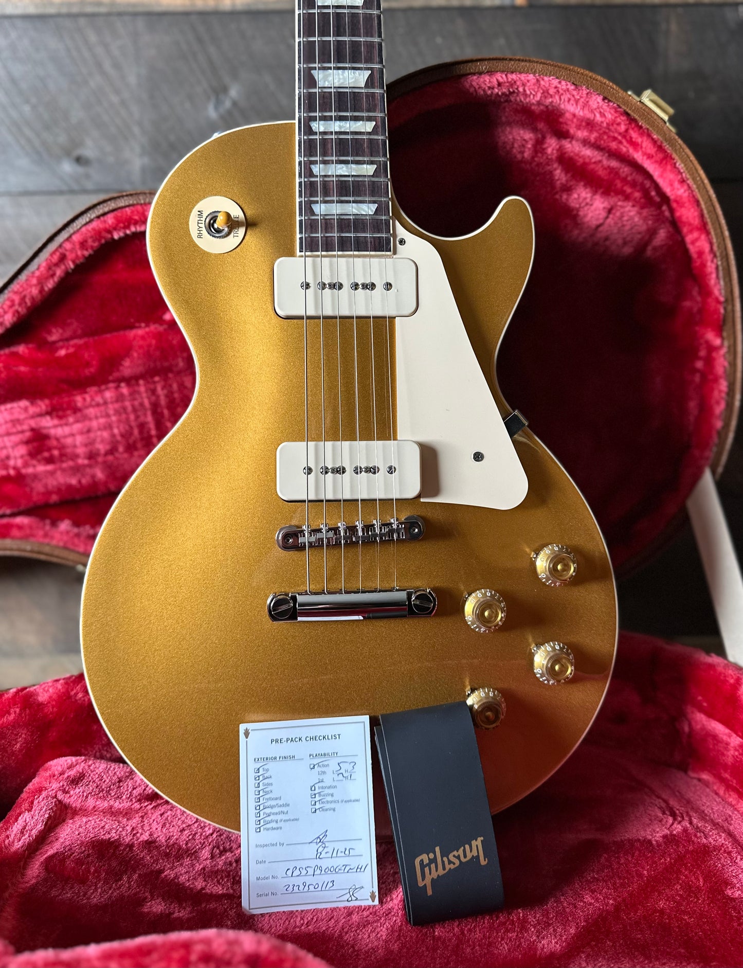 Gibson Les Paul Standard 50s P-90 - Goldtop 232950113