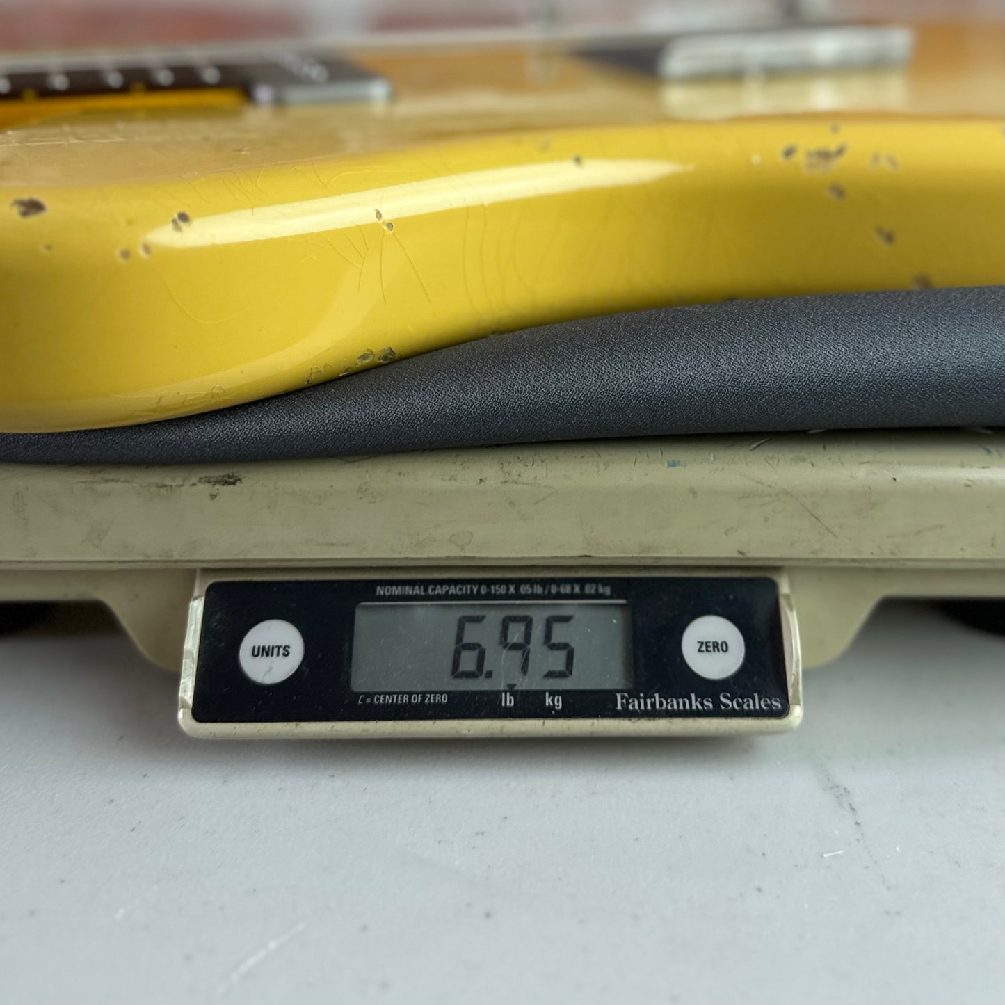 Tausch Guitars 665 Raw - Marshmallow Yellow 32603