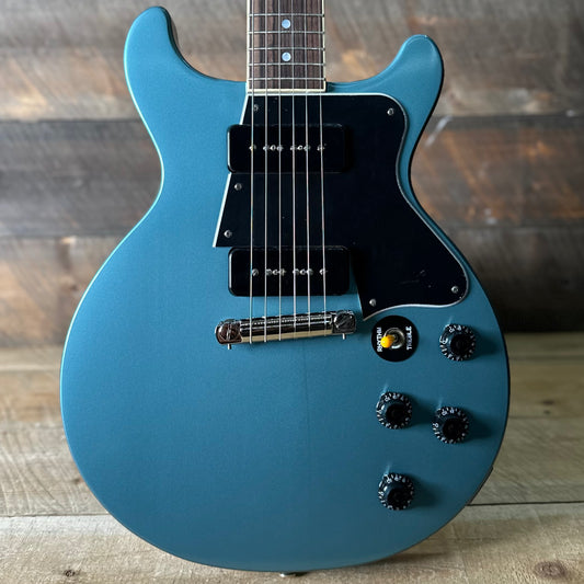 Epiphone Inspired By Gibson Custom 1960 Les Paul Special DC - RARE!* Pelham Blue 24121524065