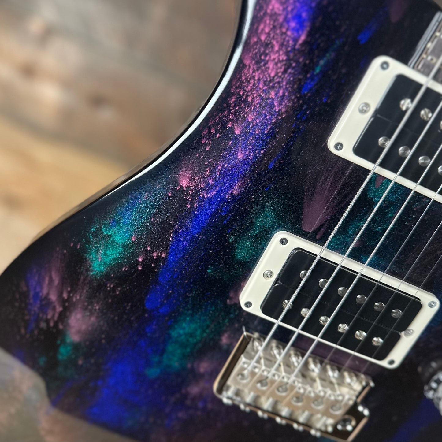 PRS S2 Custom 24 - Sprayers Choice Nebula Sparkle S2088912