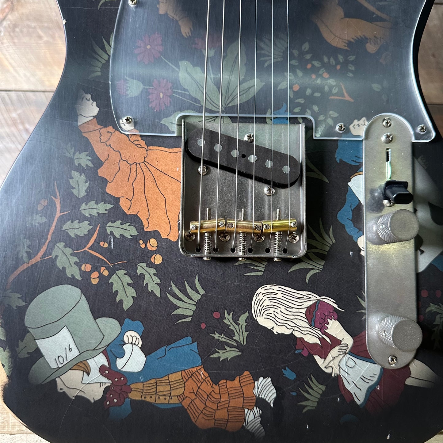 Nash T-63 Alder Body Light Aged - Rare Alice In Wonderland Finish!! NG-6146