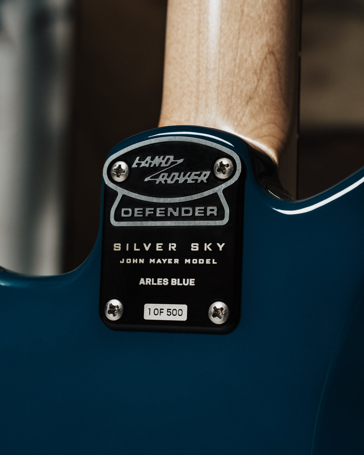*Pre-Sale Estimated Ship Date 12/26* PRS USA John Mayer Silver Sky Defender Limited Edition - Arles Blue