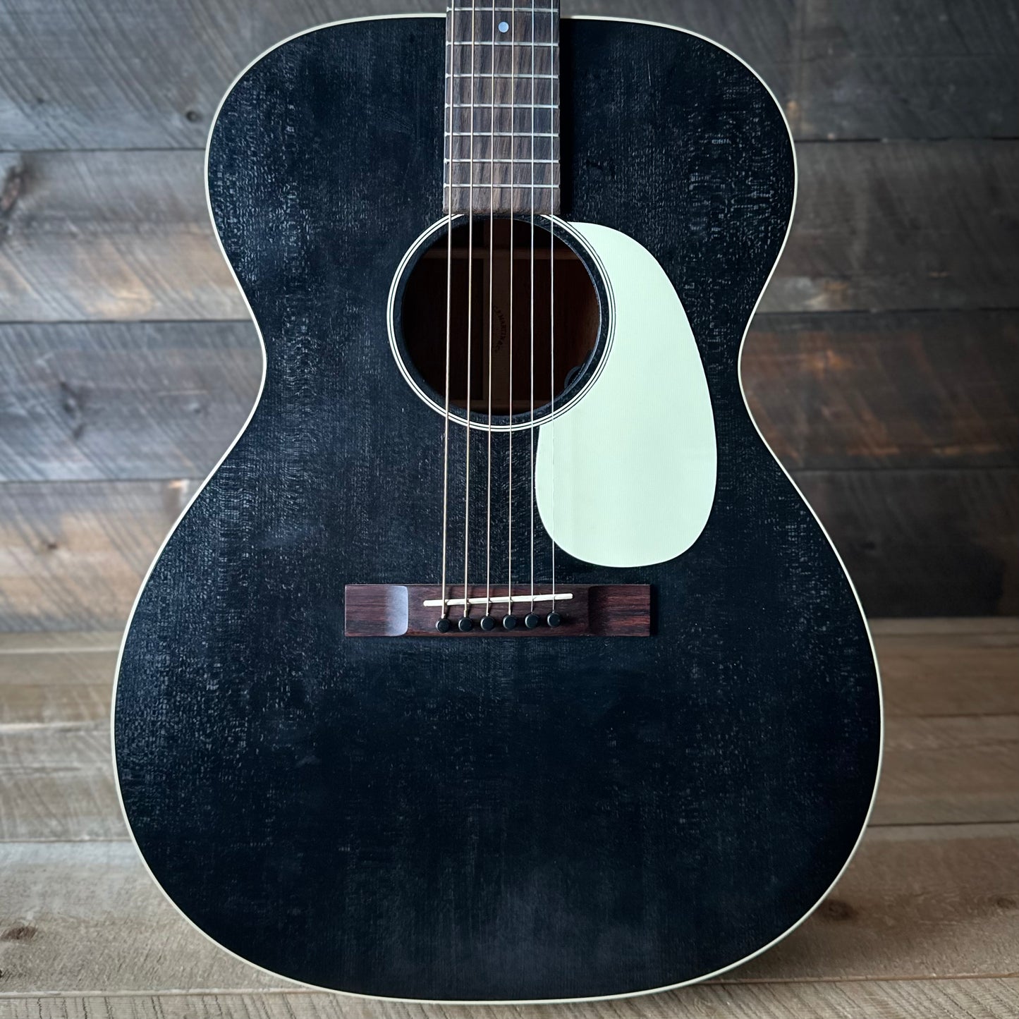 Used Martin 000-17E Acoustic Electric Guitar - Black Smoke