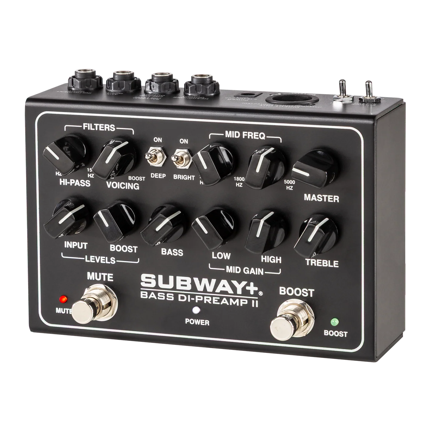 Mesa/Boogie Subway+ Bass DI-Preamp II - Black
