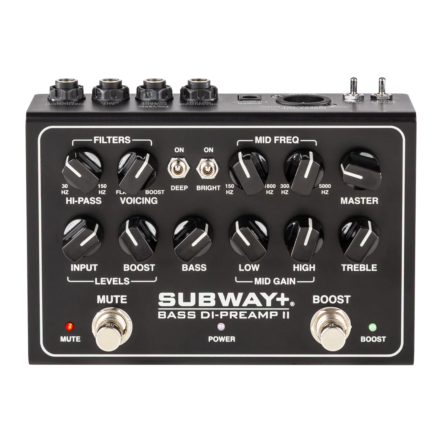 Mesa/Boogie Subway+ Bass DI-Preamp II - Black