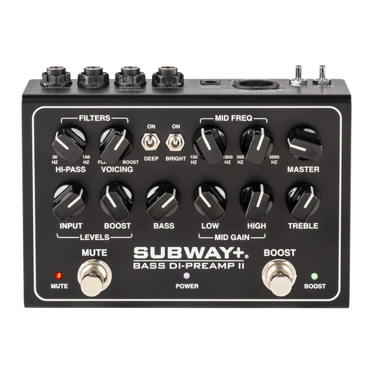 Mesa/Boogie Subway+ Bass DI-Preamp II - Black