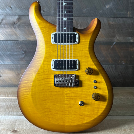 PRS S2 Wood Library Custom 24-08 QS Exclusive Satin Run! - Honey Gold Burst S2085541
