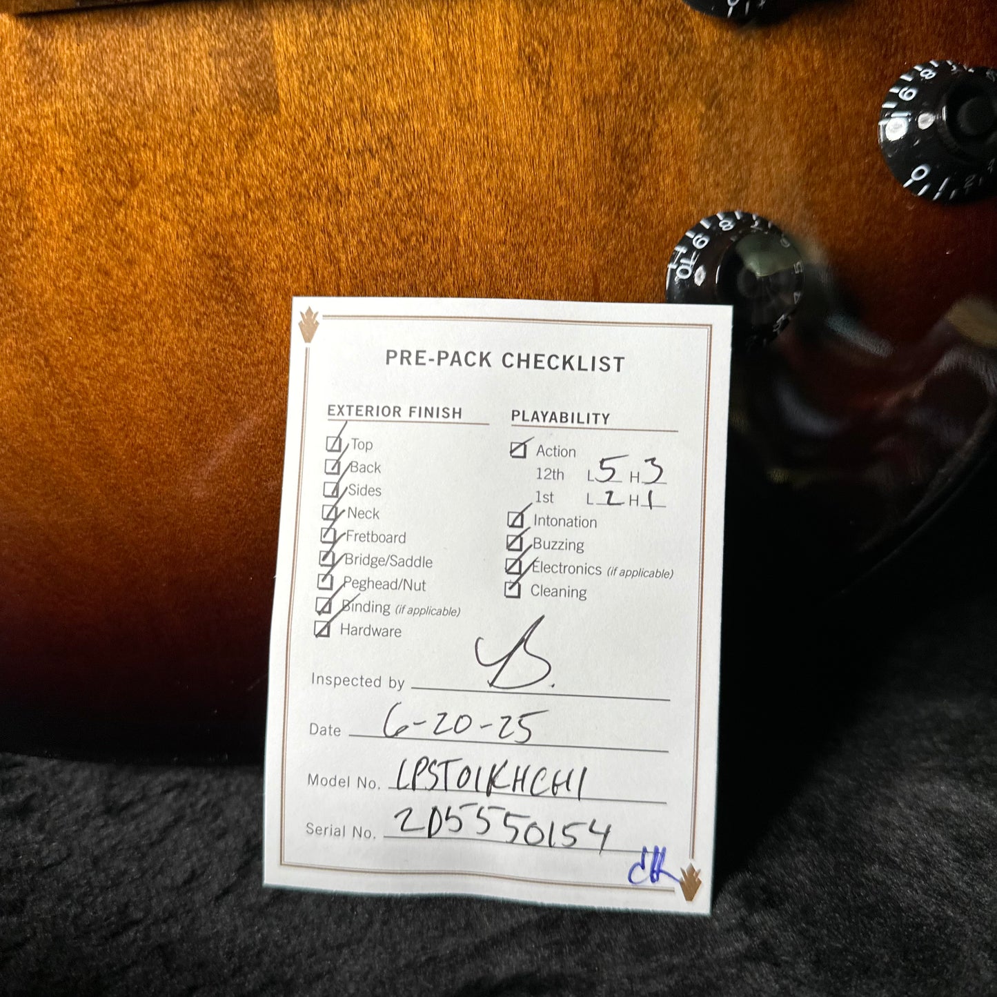 *Floor Demo* Gibson Les Paul Studio - Smokehouse Burst 205550154