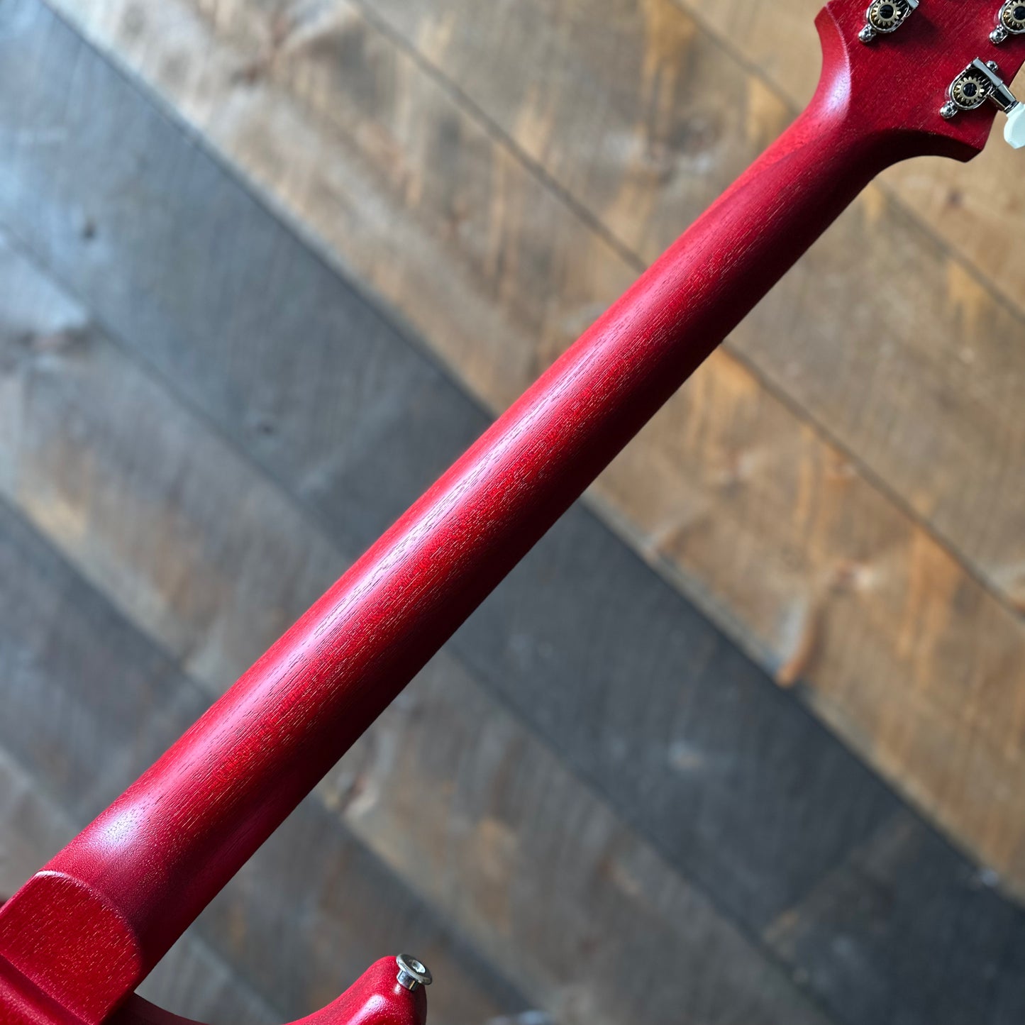 PRS S2 Wood Library Special Semi-Hollow Quilted Top - Satin Bonnie Pink Cherry Burst S2085230