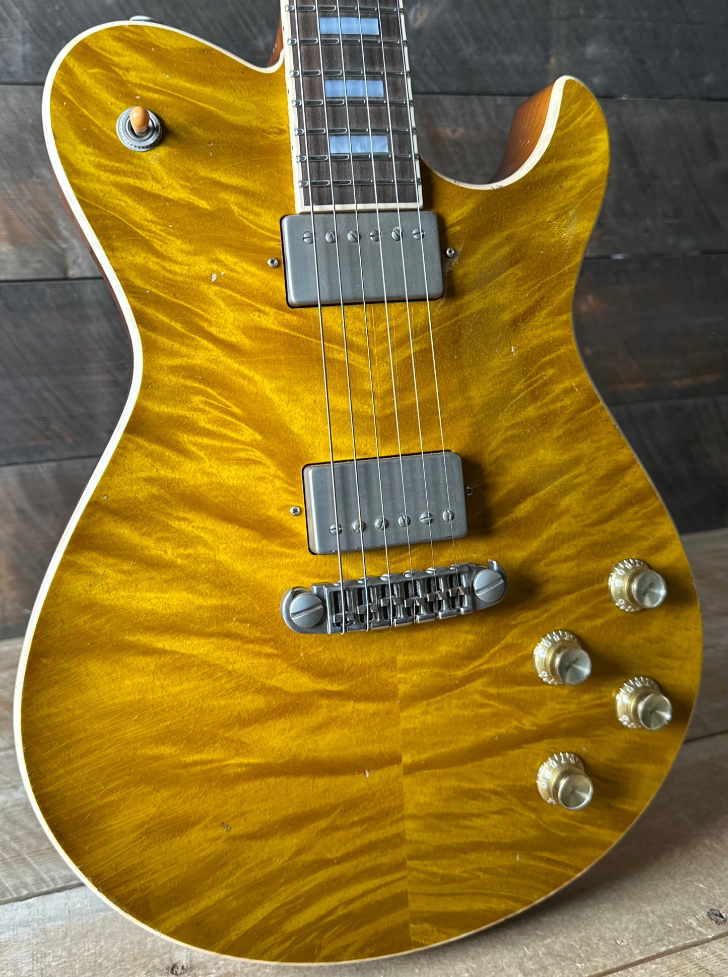 Tausch Guitars 'La Grange' Model - Lemon Burst 122501