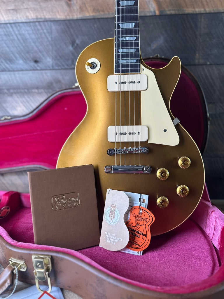 Gibson Custom 1956 Les Paul Goldtop Reissue VOS 8.40 LBS! - Double Gold 66116