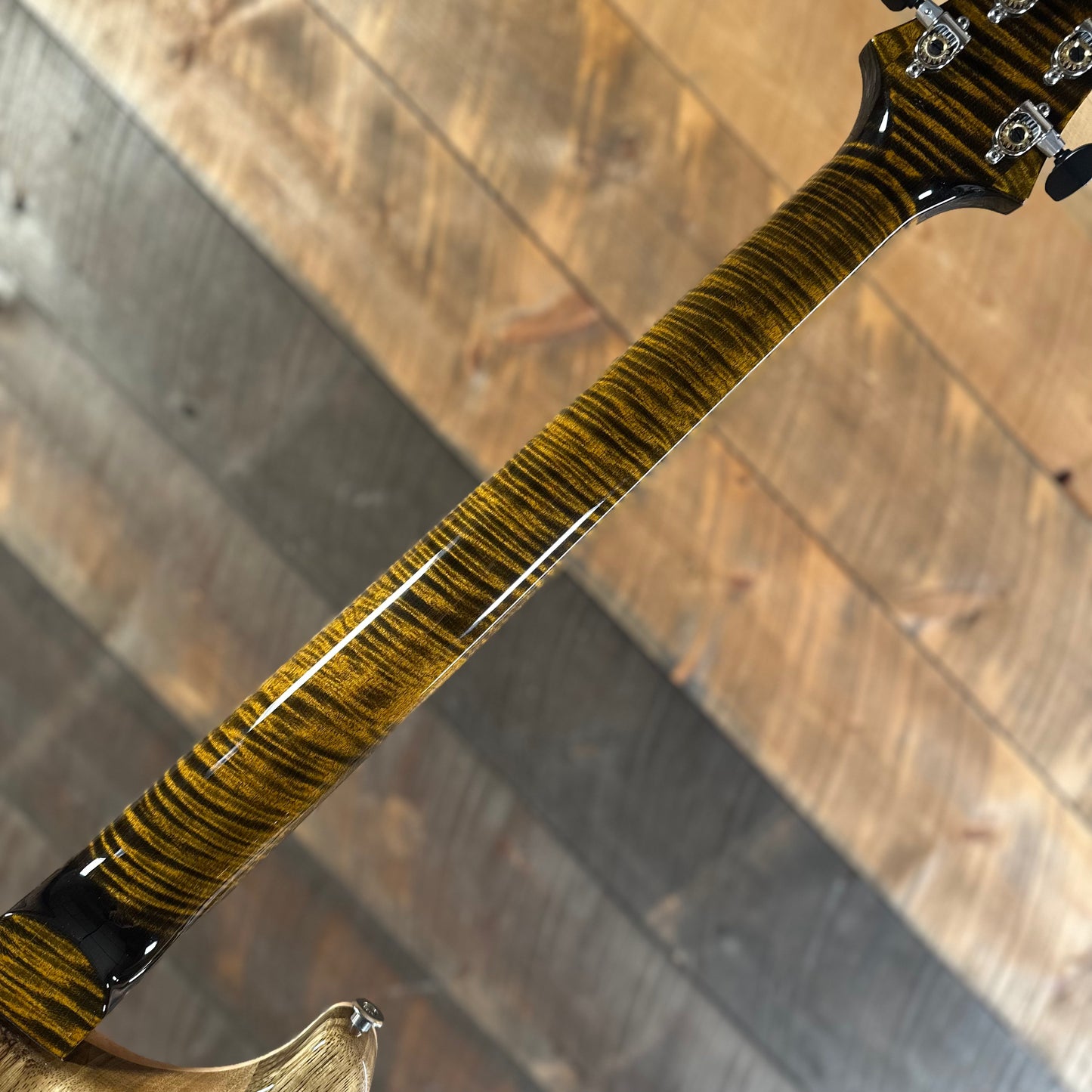 PRS Wood Library Custom 24 Stoptail Limited Edition - Tiger Eye (Natural Back) 430817
