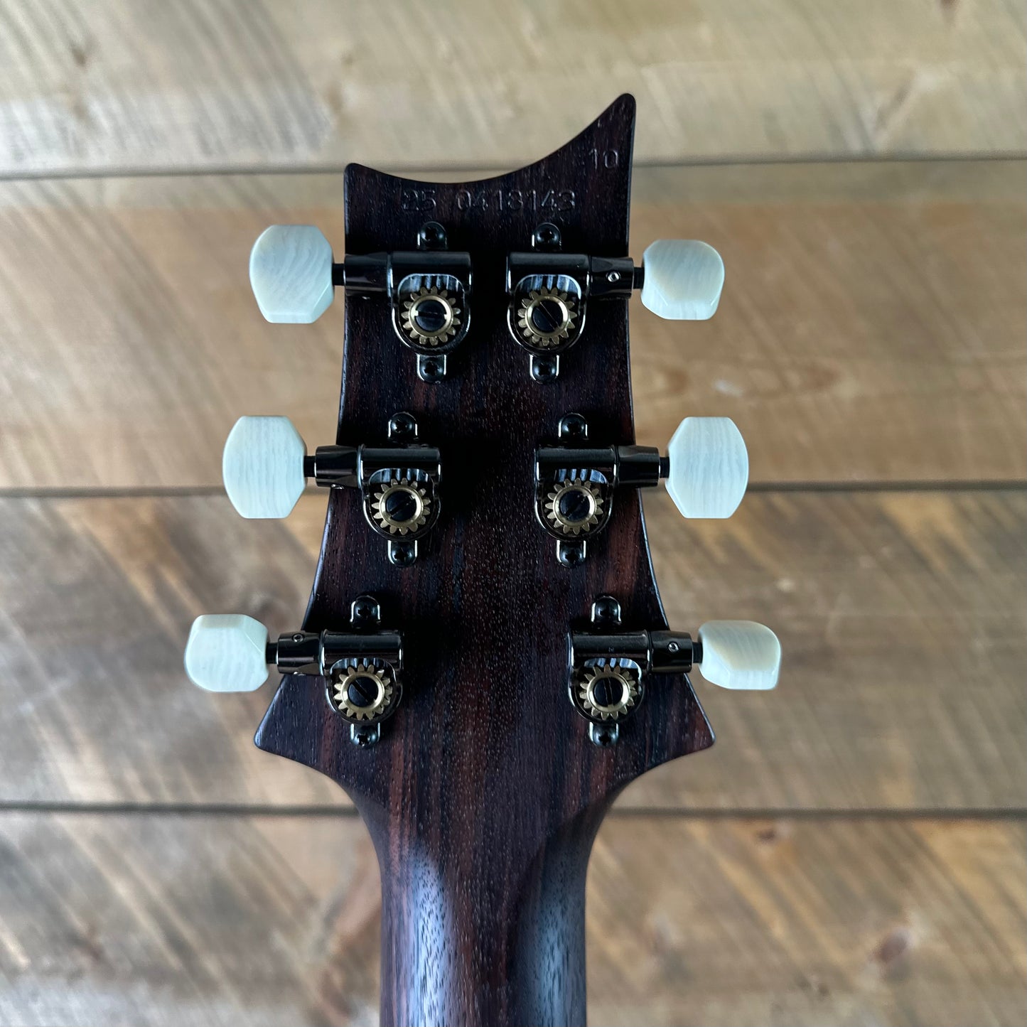 PRS Wood Library DGT Semi-Hollow David Grissom Signature Rosewood Neck! Flamed Maple 10-Top Smoked Black Hardware - Copperhead 418148