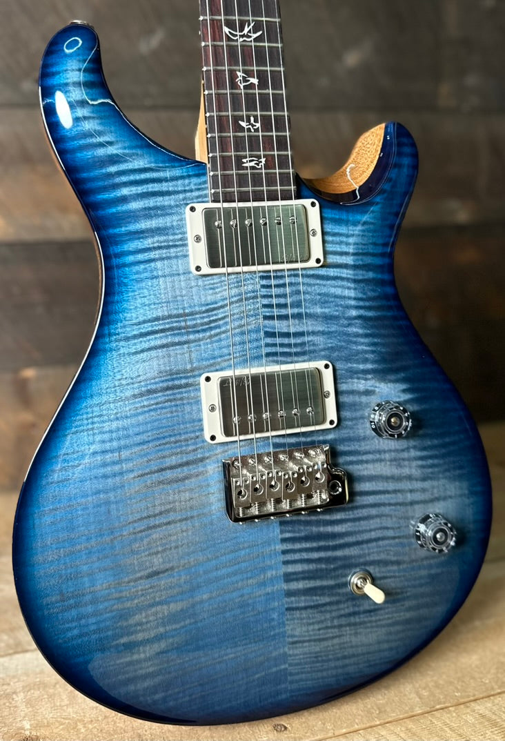 PRS CE 22 Limited Color!! - Faded Whale Blue w/ Blue Smokeburst, Natural Back 413845