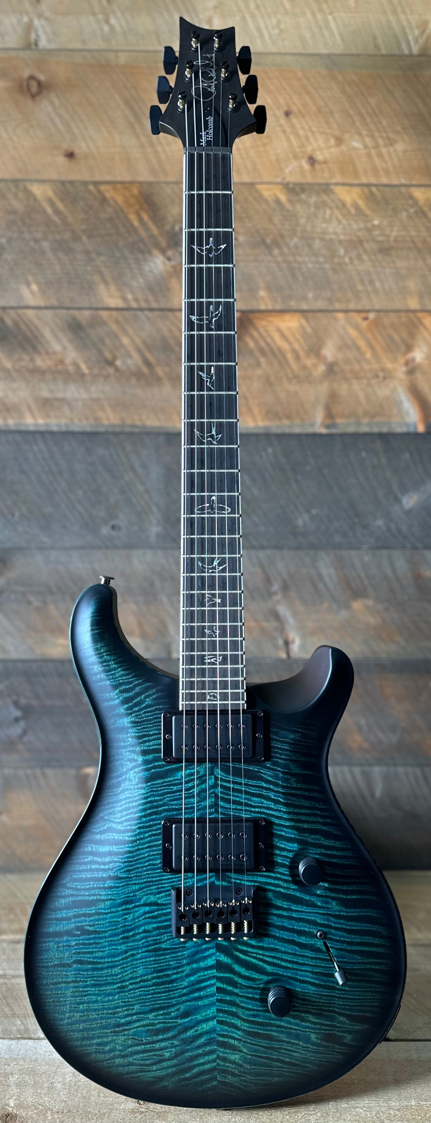 PRS Mark Holcomb Signature Guitar - Cobalt Smokeburst 418123