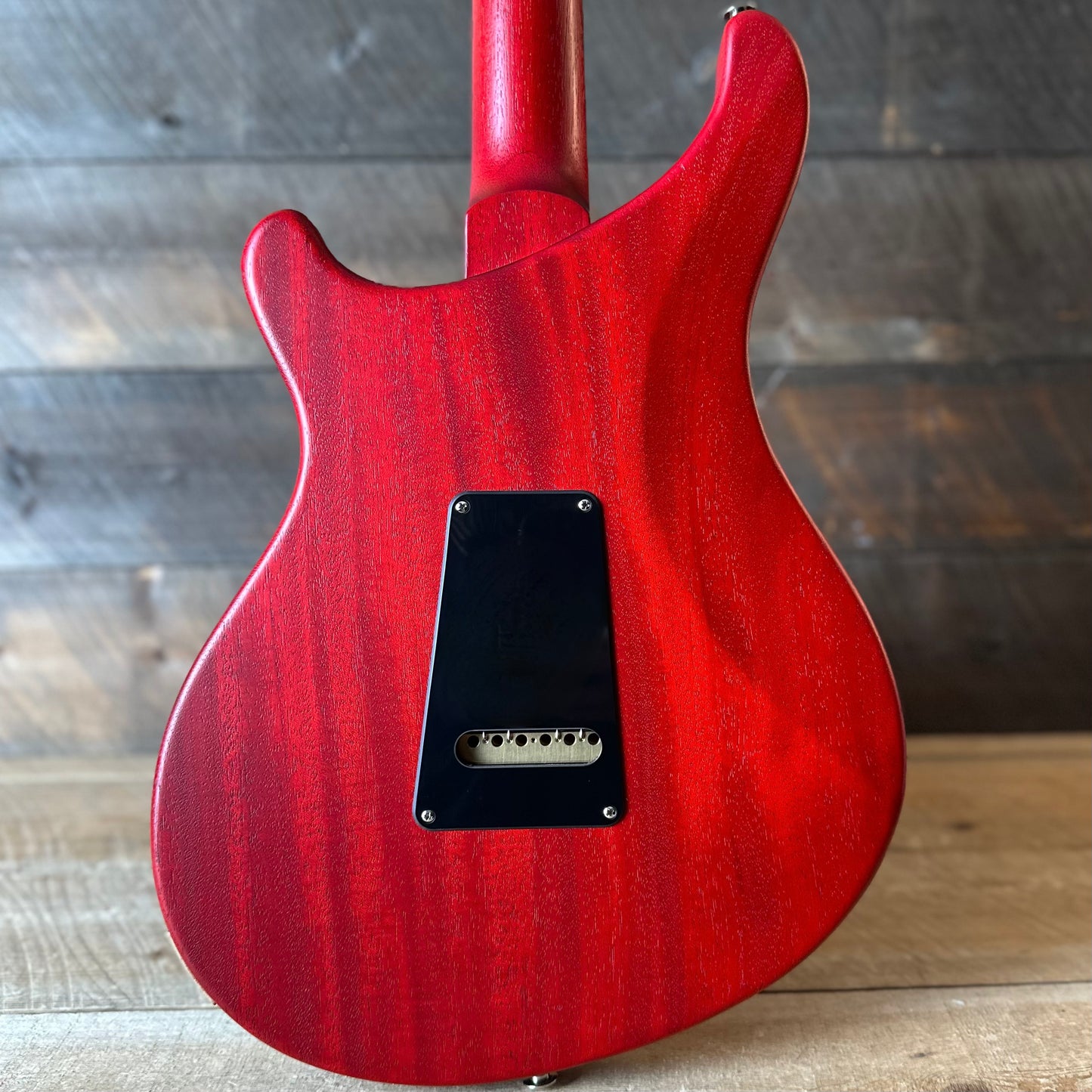 PRS S2 Vela Semi-Hollow HHT Quimper Edition – Vintage Cherry Satin Nitro USA Electric Guitar S2088985