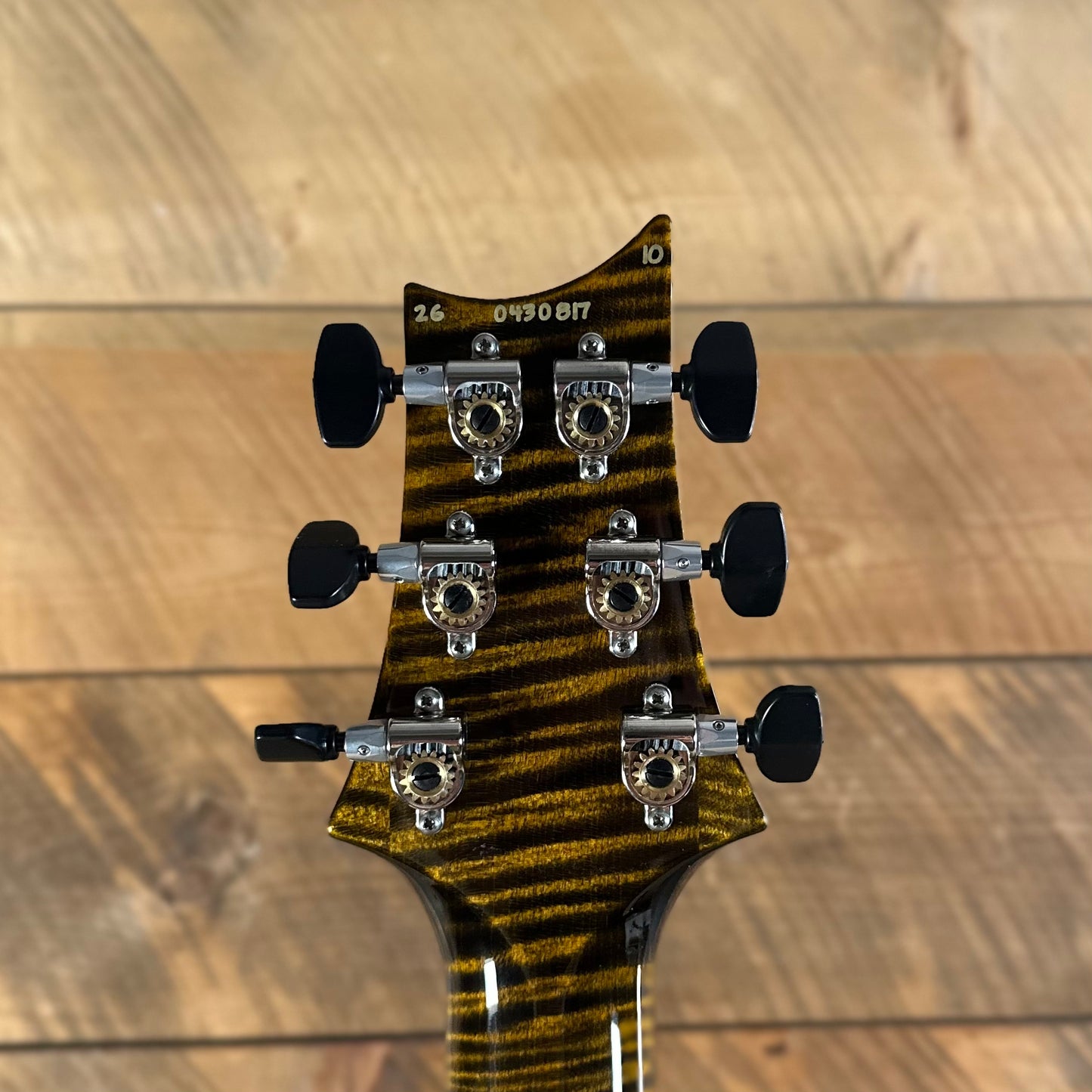 PRS Wood Library Custom 24 Stoptail Limited Edition - Tiger Eye (Natural Back) 430817